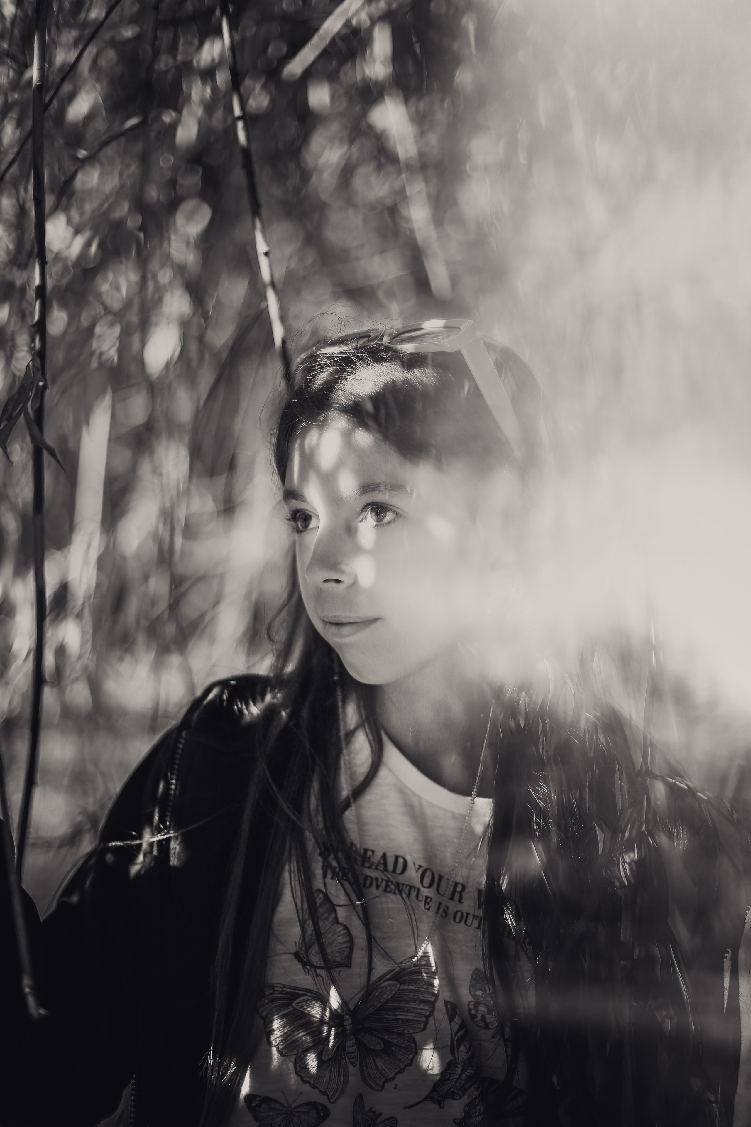 Гульшат и Агния в БотСаду. Антонина Морозова, профессиональный семейный фотограф видеограф