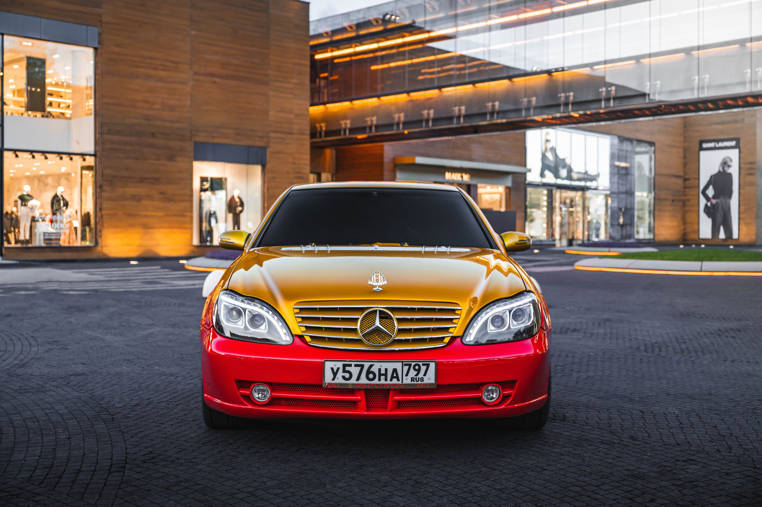 MB W220 «Limo». Автомобильный фотограф в Москве — Сидоров Дмитрий