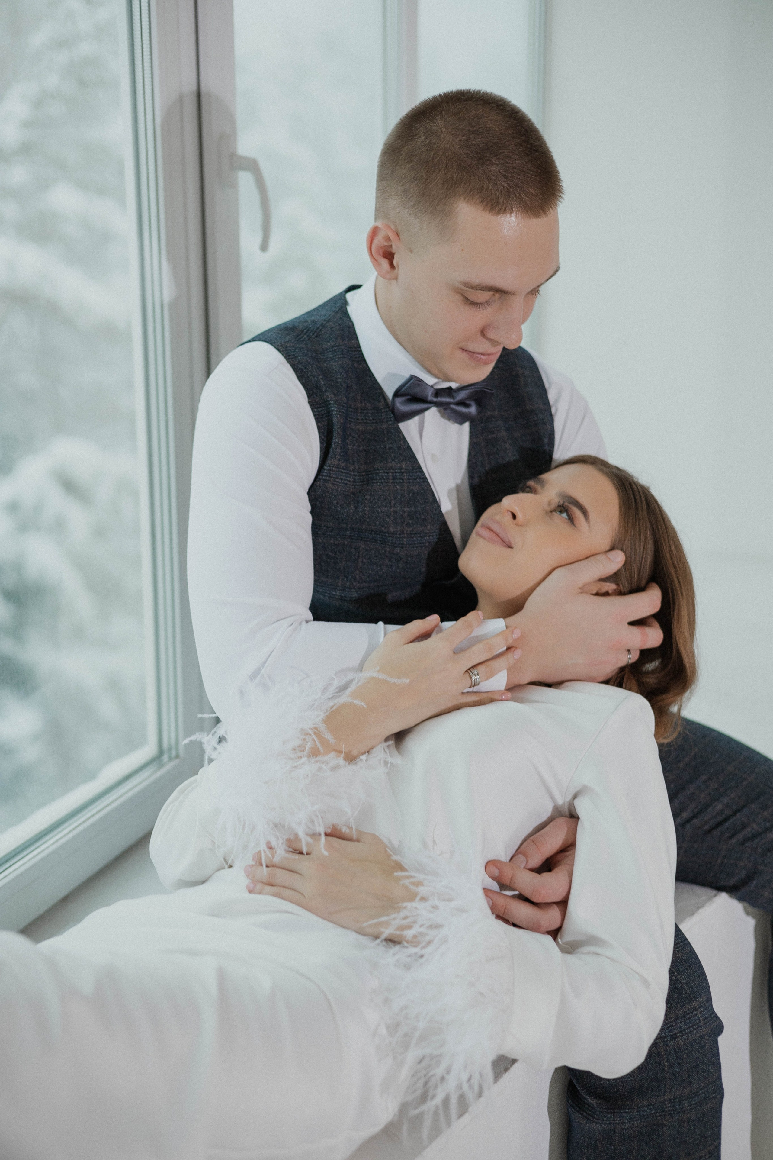 Арина & Никита. Фотостудия. Фотограф Уфа Башкирия Мухаметянова Алина. Свадебный семейный портретный