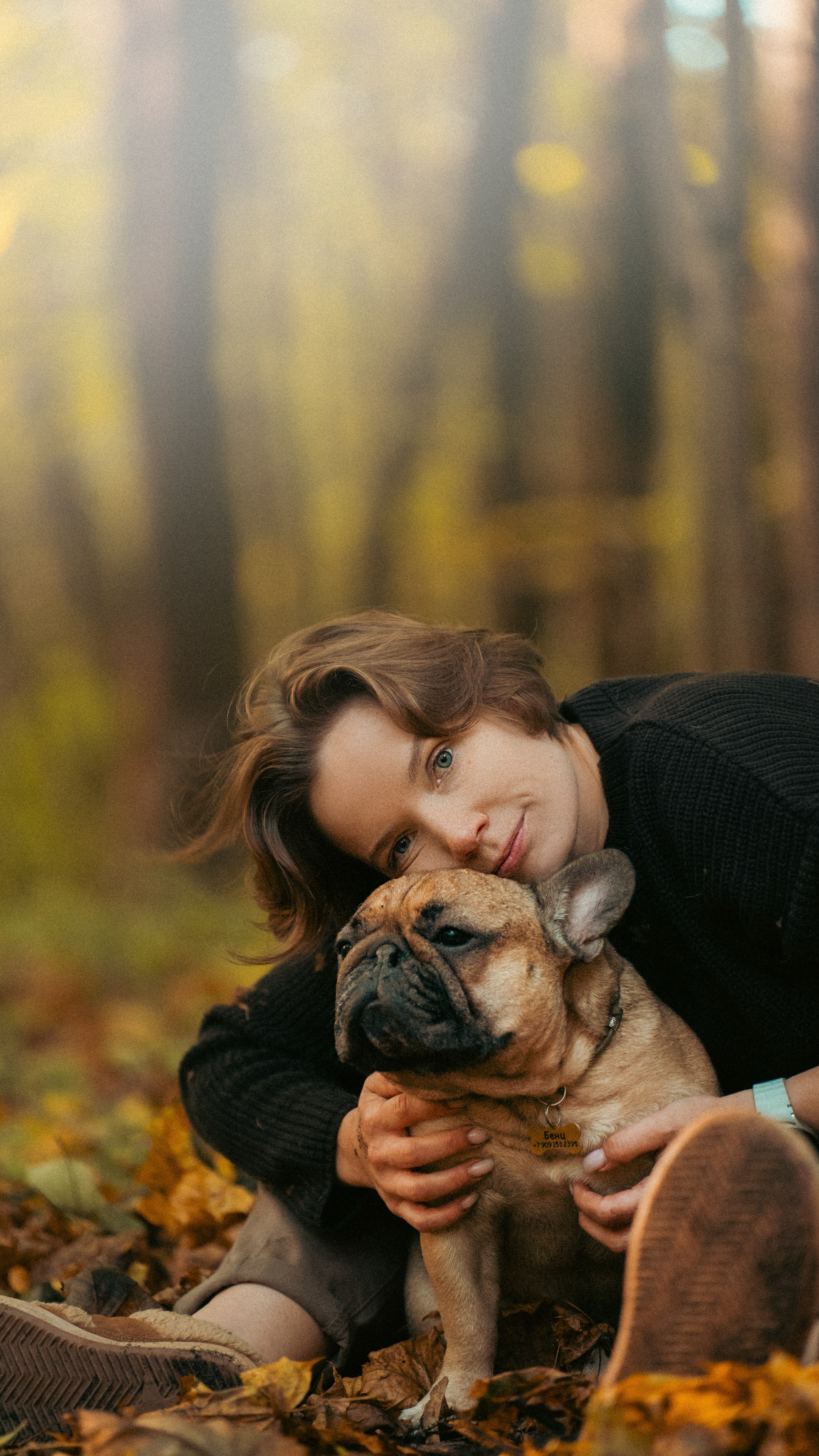 Анастасия и Бенц. Фотограф анималист в Москве и Санкт-Петербурге Свиридова Анна