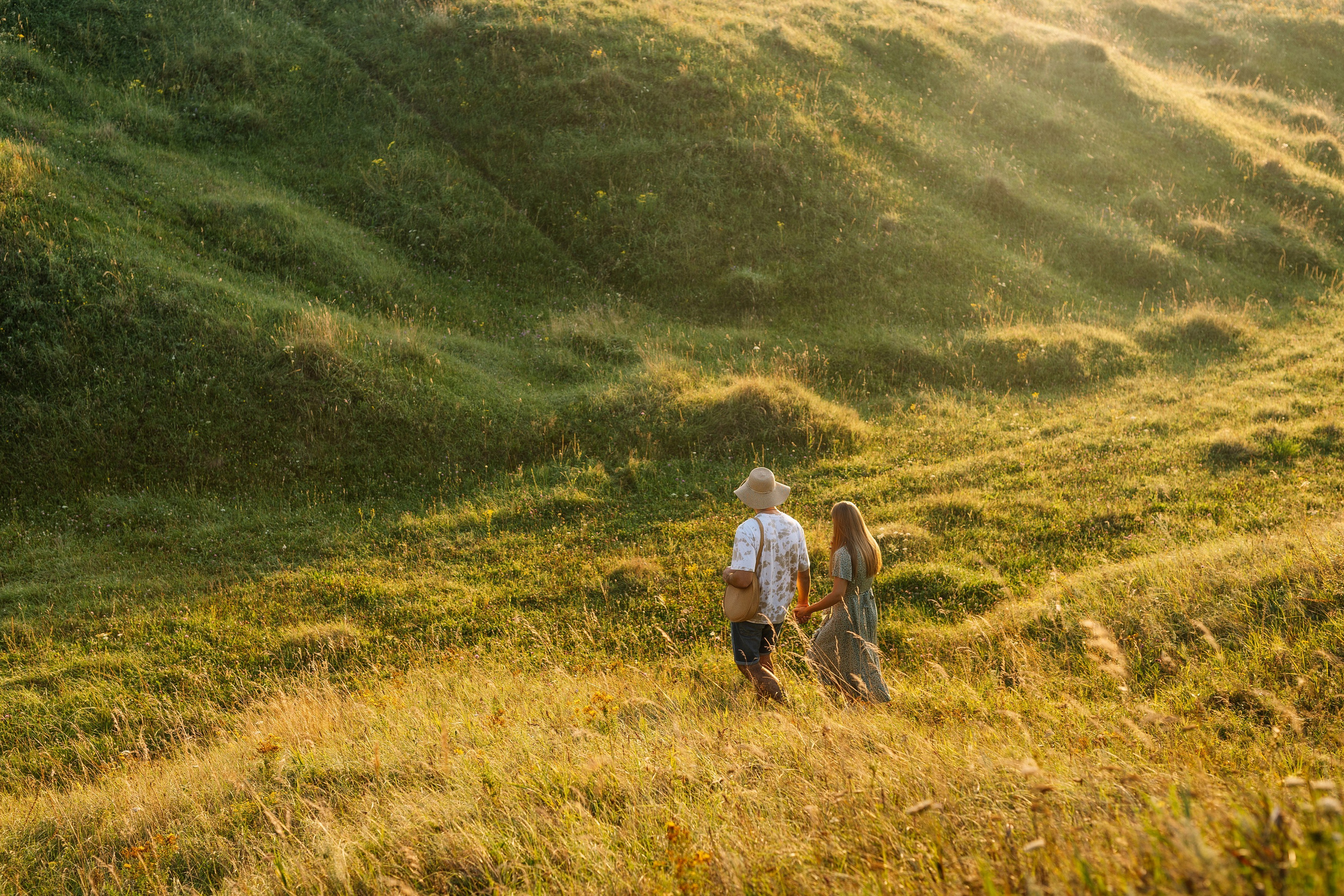 Фотосессия на закате на фоне природы для Инны и Максима. Свадебный фотограф в Тамбове Павел Четвертков