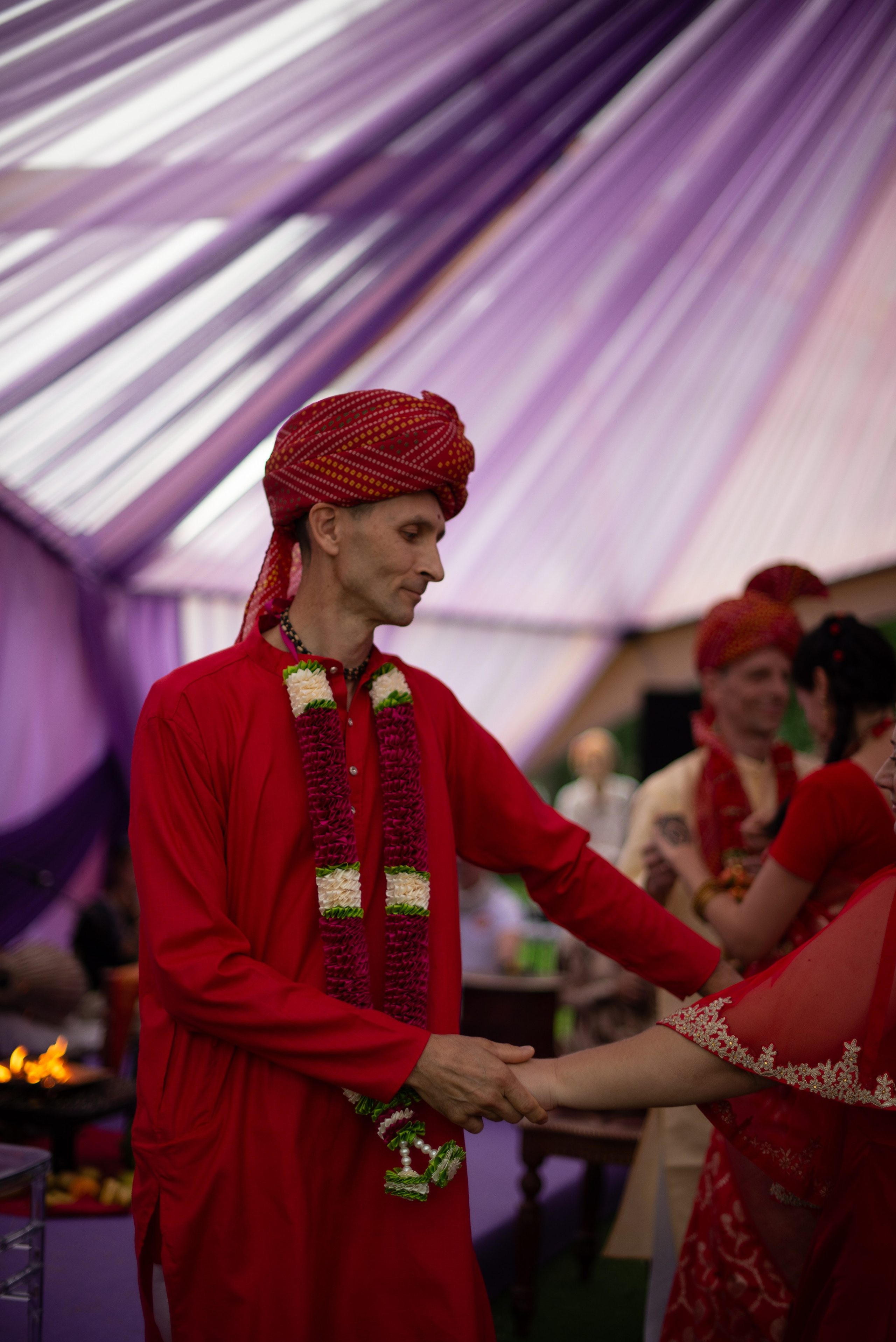 Свадьба в ведической традиции на фестивале День Индии 2025. Victoria Radjevna Репортажный Фотограф — Видеограф Москва • Санкт-Петербург