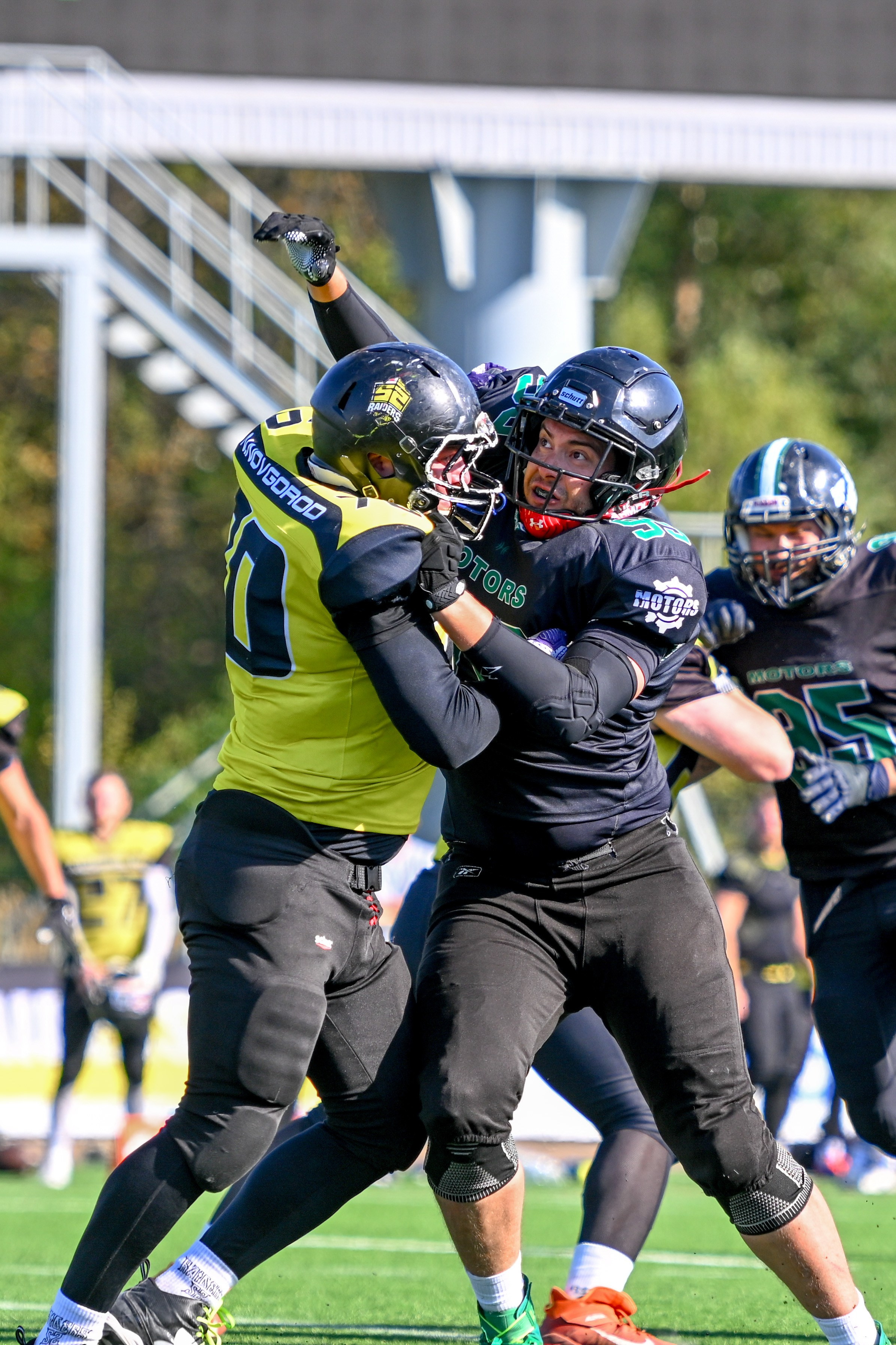 Американский футбол. Спортивный и репортажный фотограф в Казани Вячеслав Сатонин