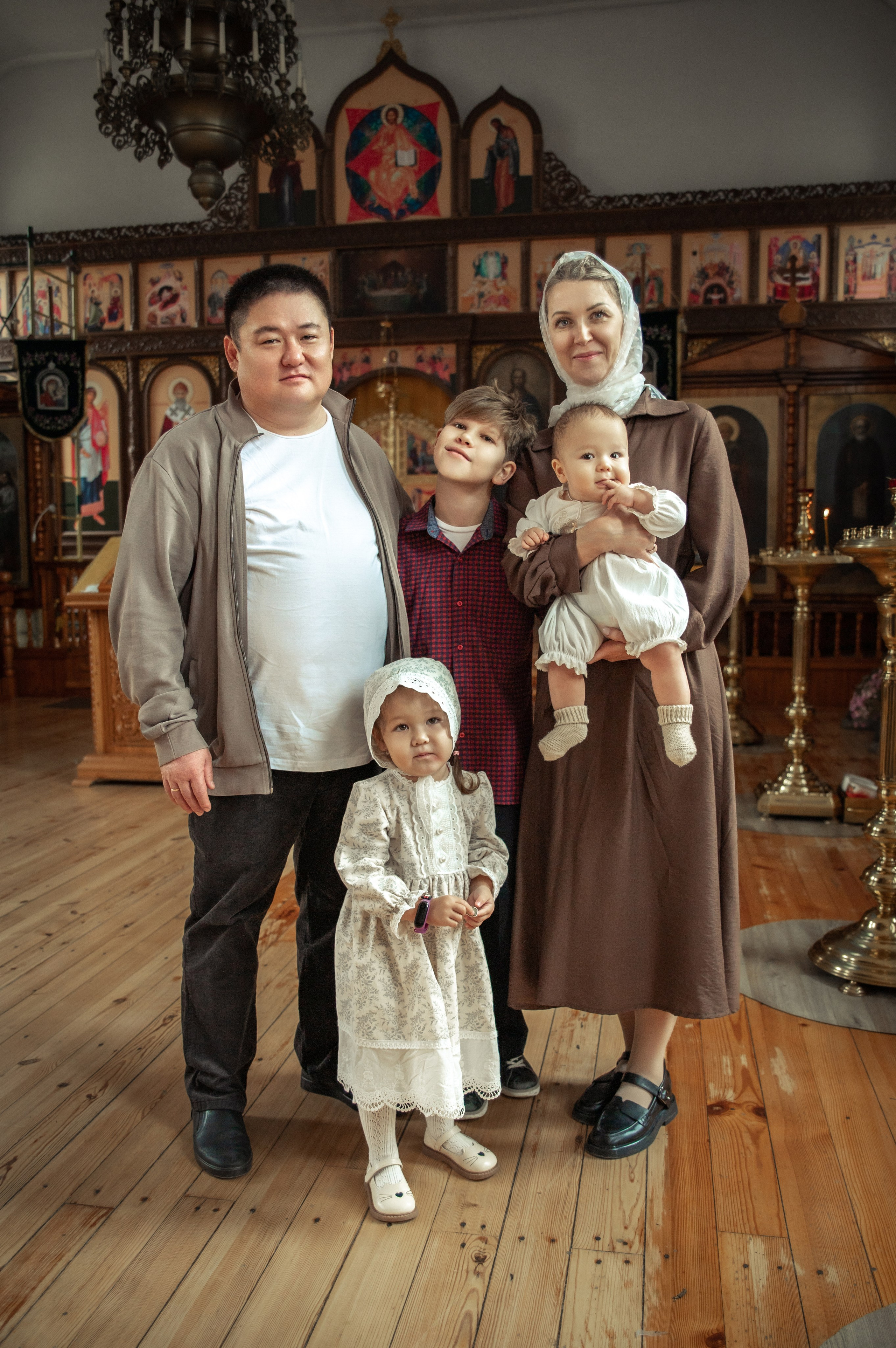 Таинство Крещения Геннадия, Храм Николая Чудотворца Краснослободск. Церковный, семейный и репортажный фотограф Волгоград, Волжский