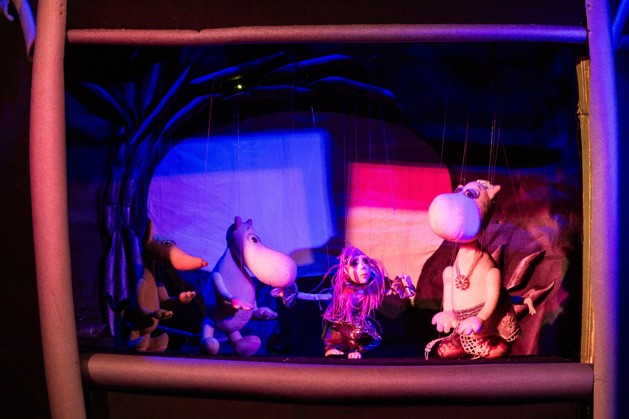 Мумитроли и большое наводнение спектакль театра Саквояж. Фотограф в Сочи Юрий Шептаев