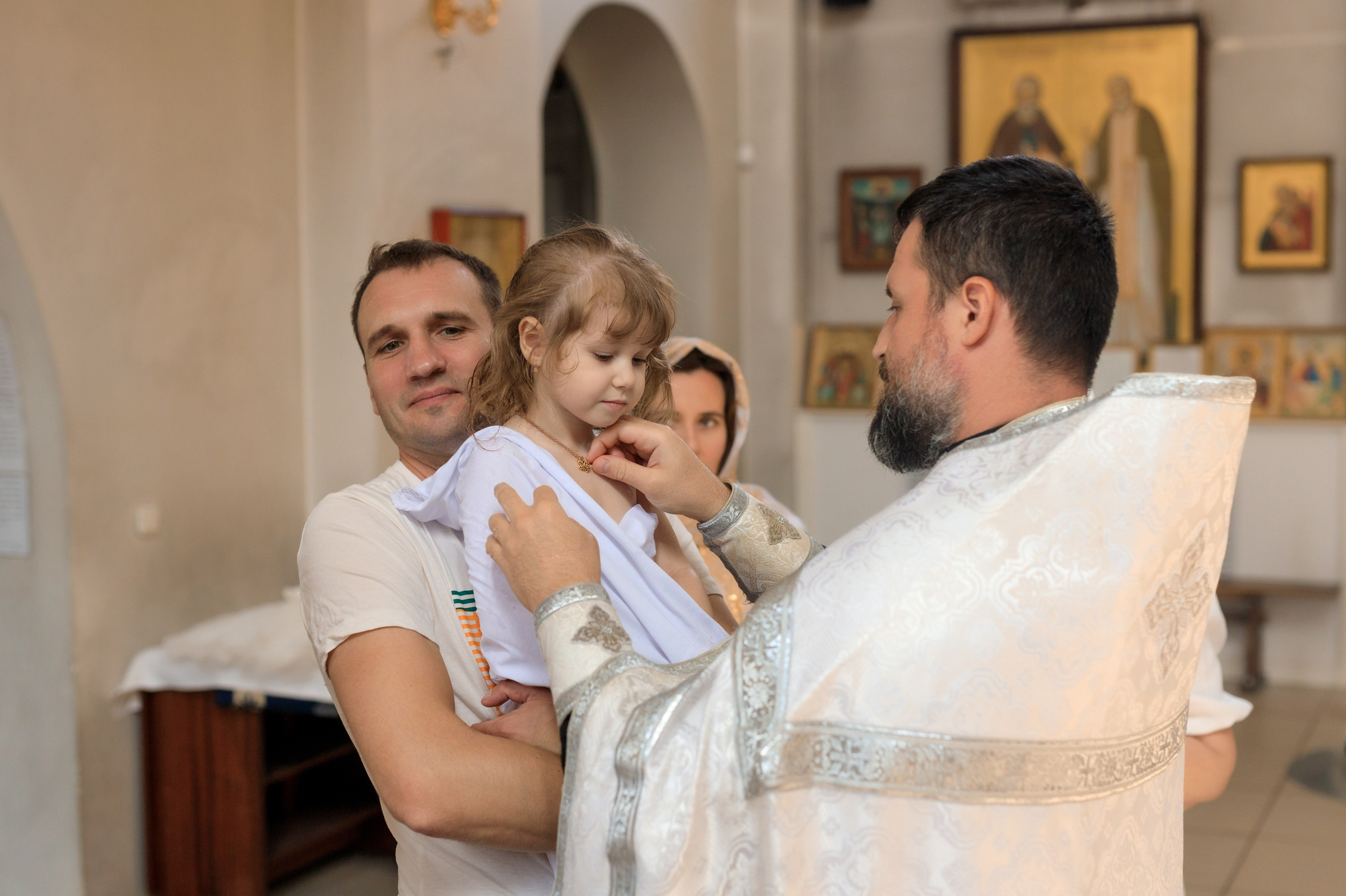 Крещение Илларии. Семейный и детский фотограф в Краснодаре Элона Литвинова