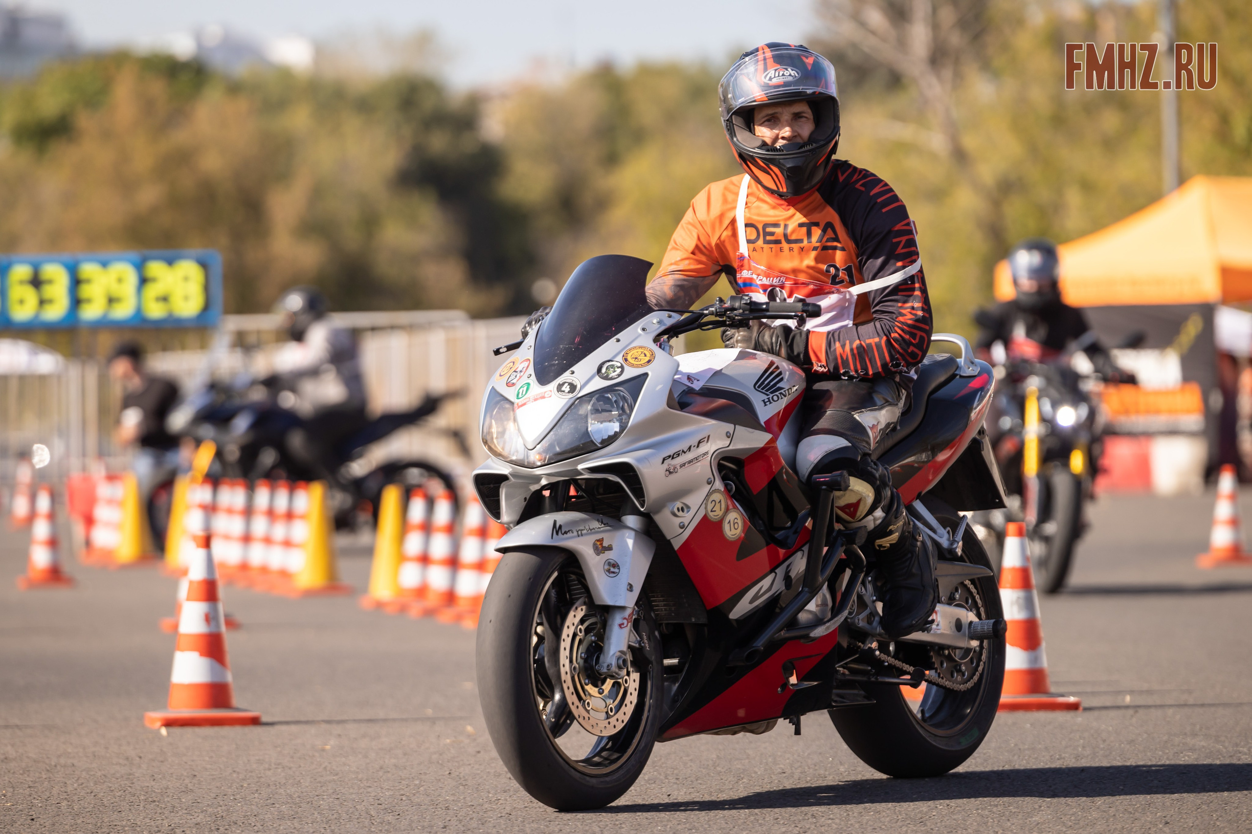 Соревнования по мотоджимхане на площадке Мосгортранс 15.09.2024. Фотограф Владимир Охрименко