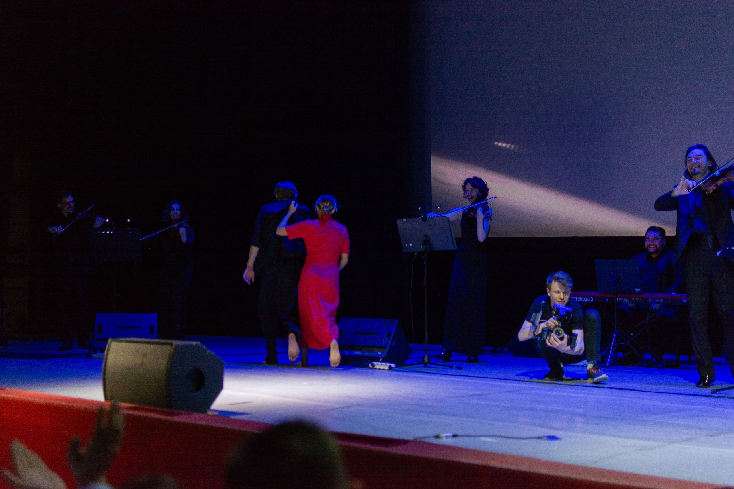 Концерт оркестра Cinematica. Репортажный фотограф в Новосибирске