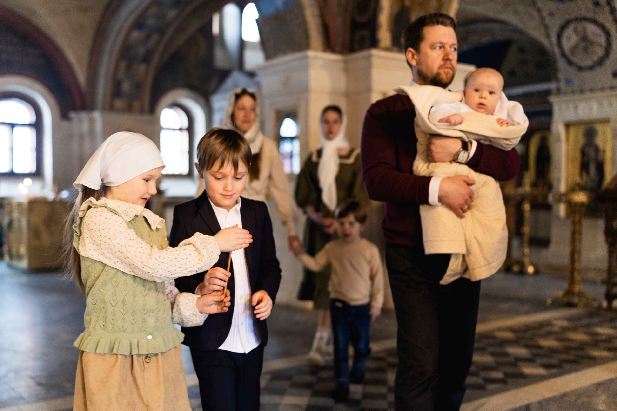 Крещение Святослава. Уникальный фотограф на крещение и венчание. Москва
