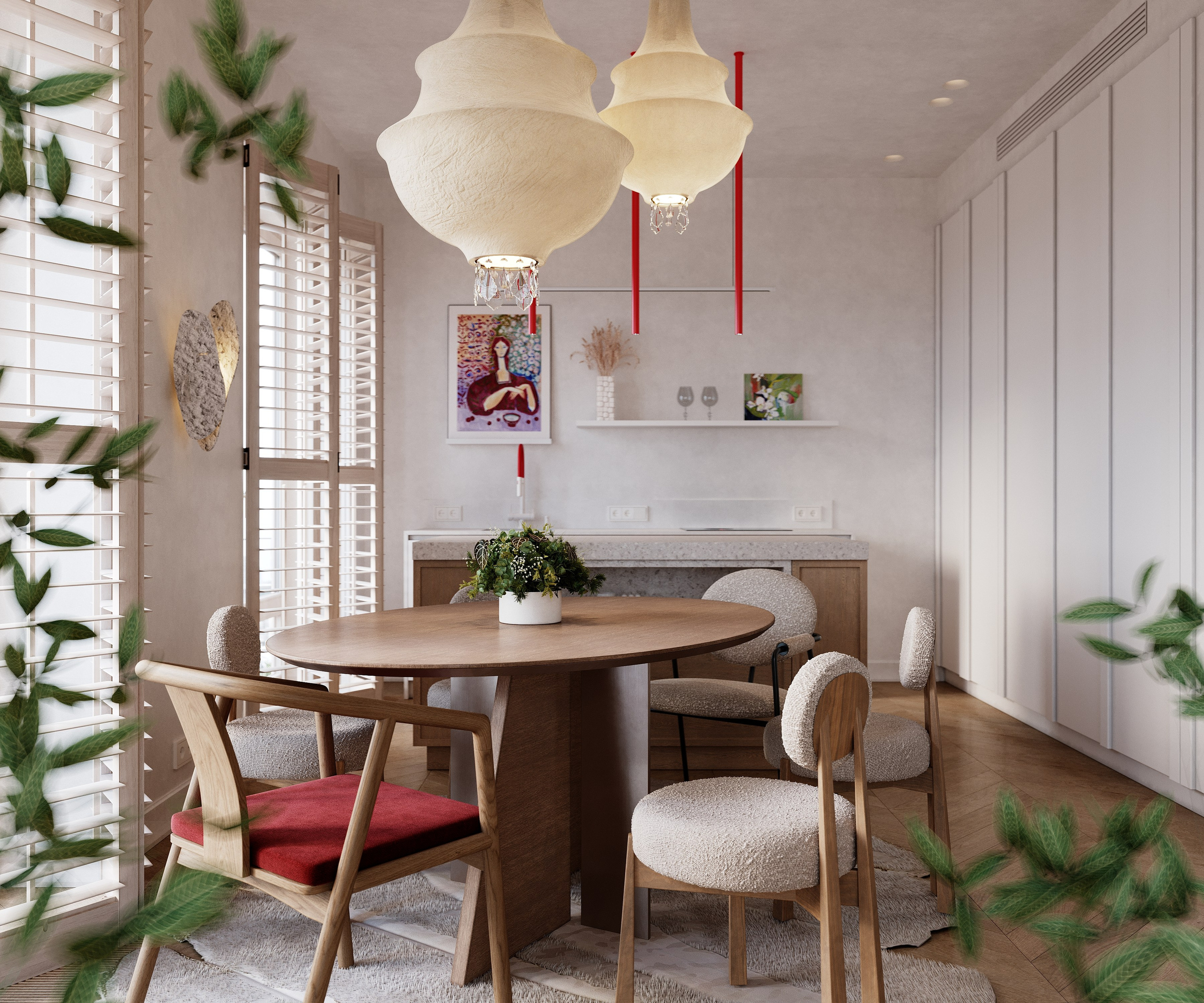 PrimaVera. 3D визуализация интерьера