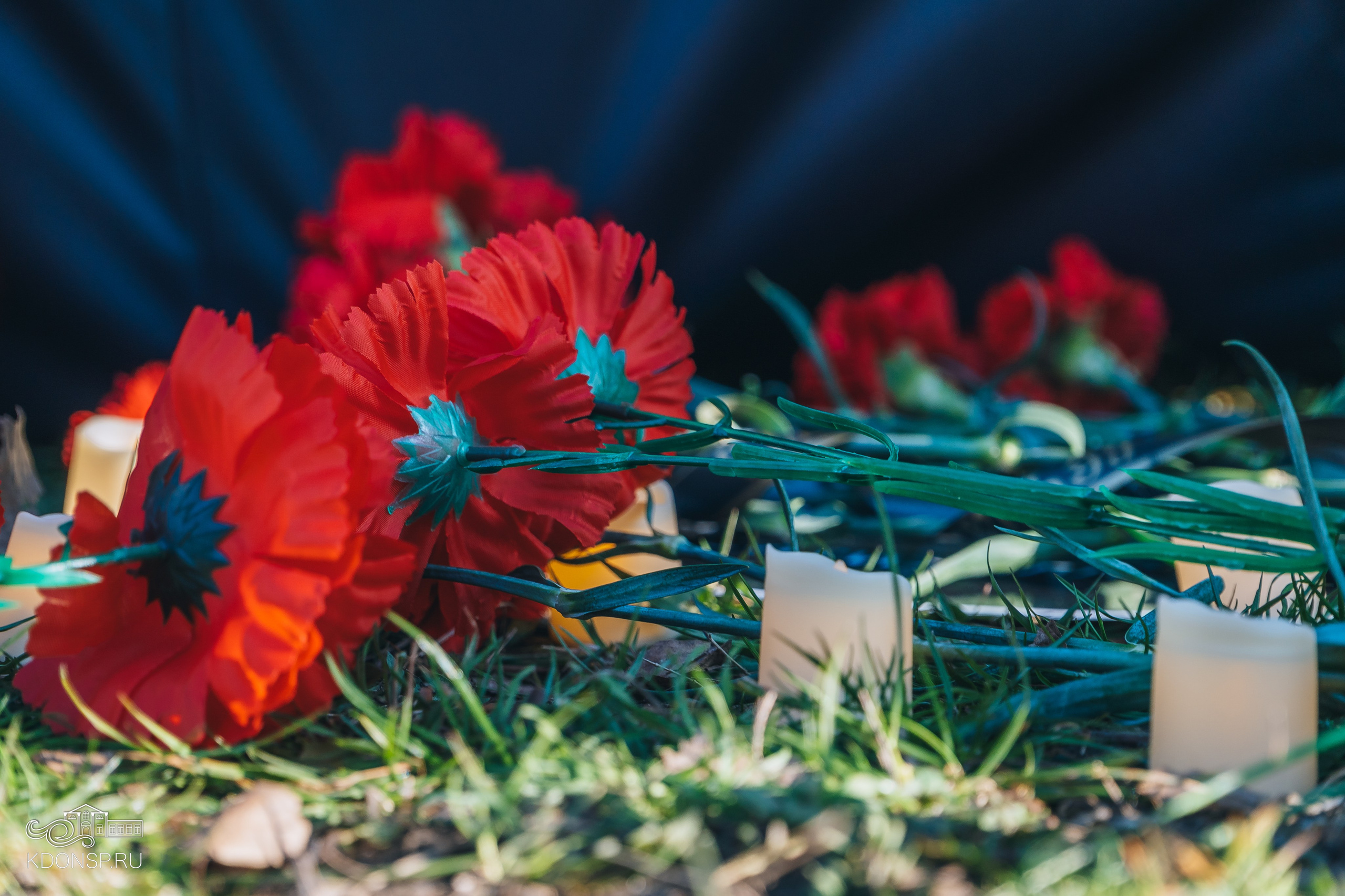 Акция памяти «Крокус сити холл». Новотитаровский Дом культуры