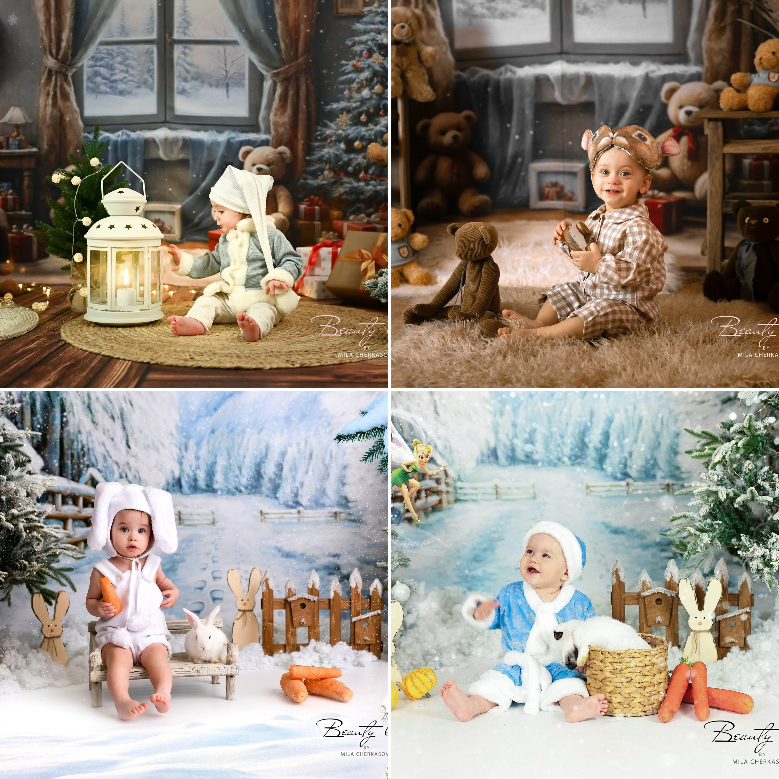 Зимняя Открытка. Семейный и детский фотограф в Красноярске Мила Черкасова