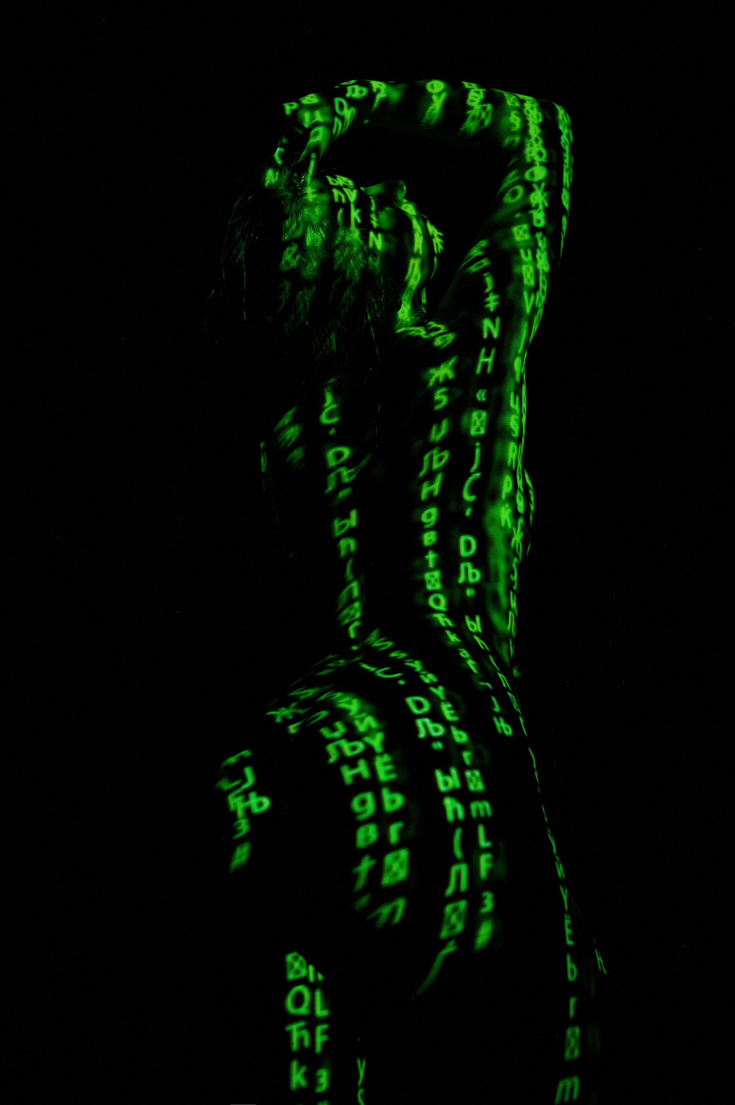 Съемка с проектором. Ню фотограф в городе Владивосток Алексей Кудряшов