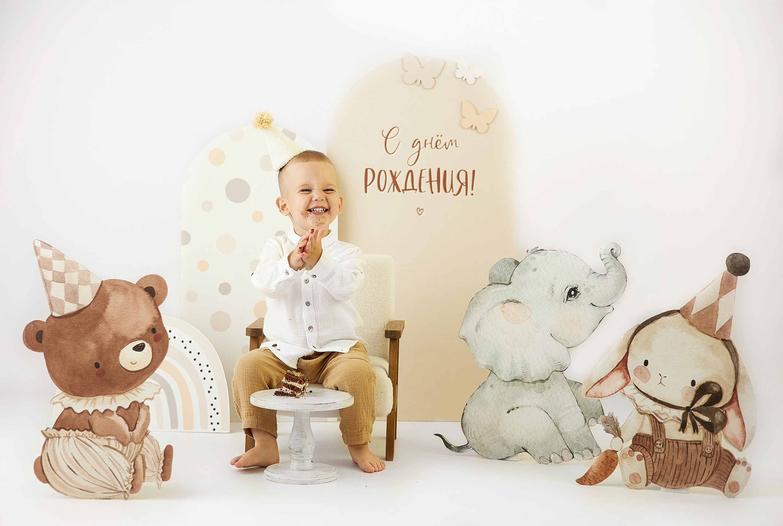 Годовасики. Детский Фотограф новорождённых