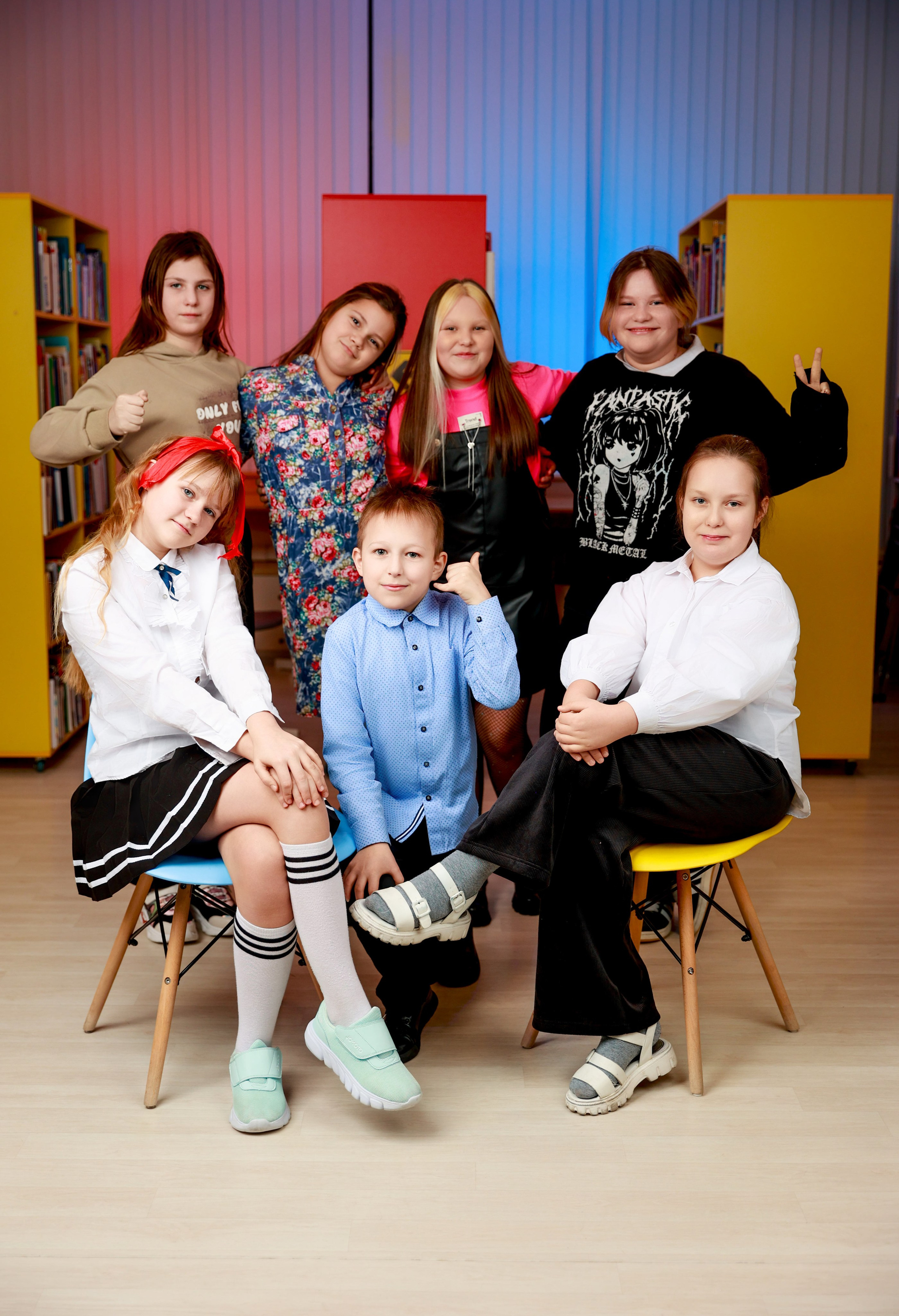 Школьная фотосессия 4 класс. Артём Печерин фотограф в Оленегорске