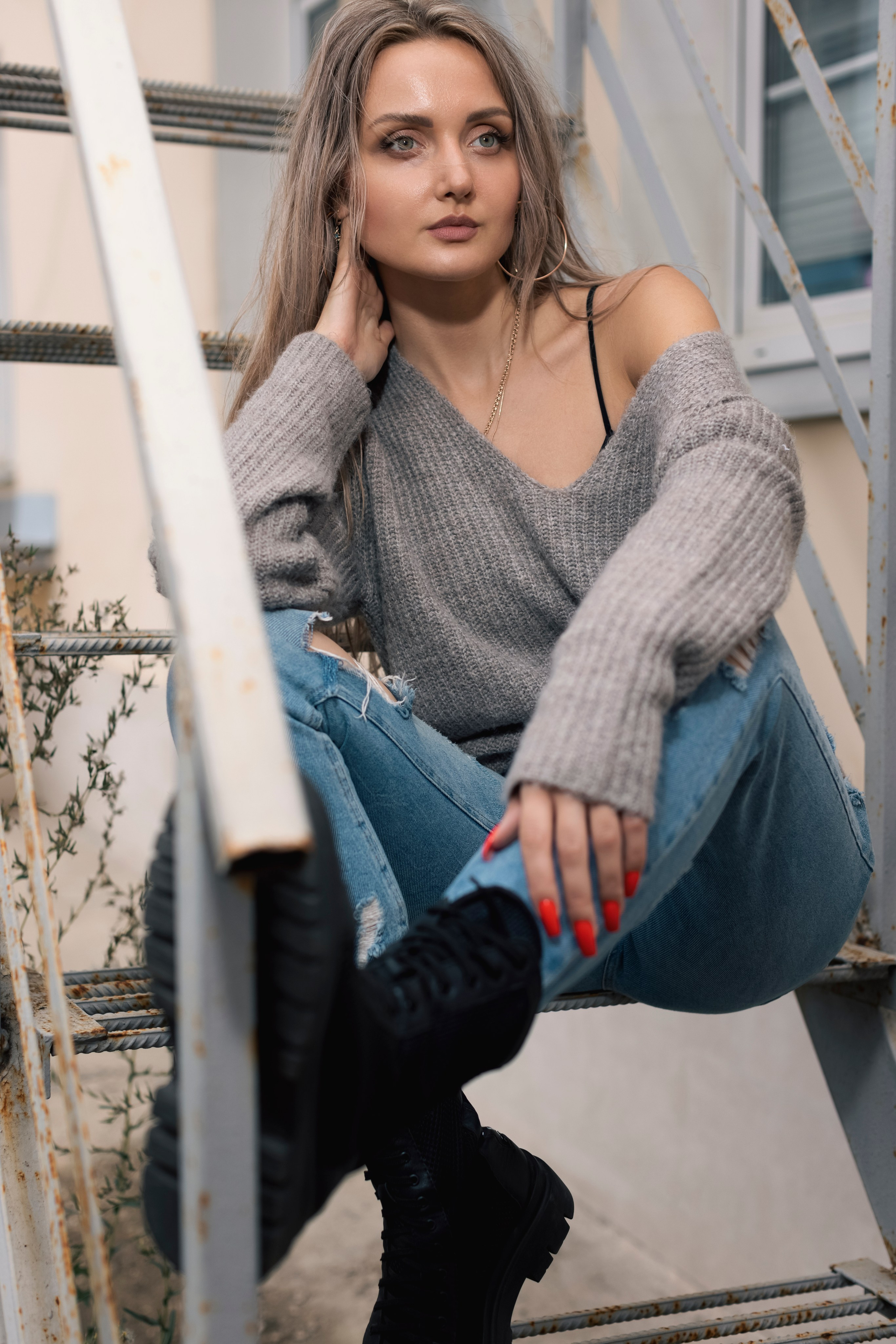 Оля, прогулочная фотосессия девушки в Туле, Искра. Фотограф в Туле — Борисов Николай