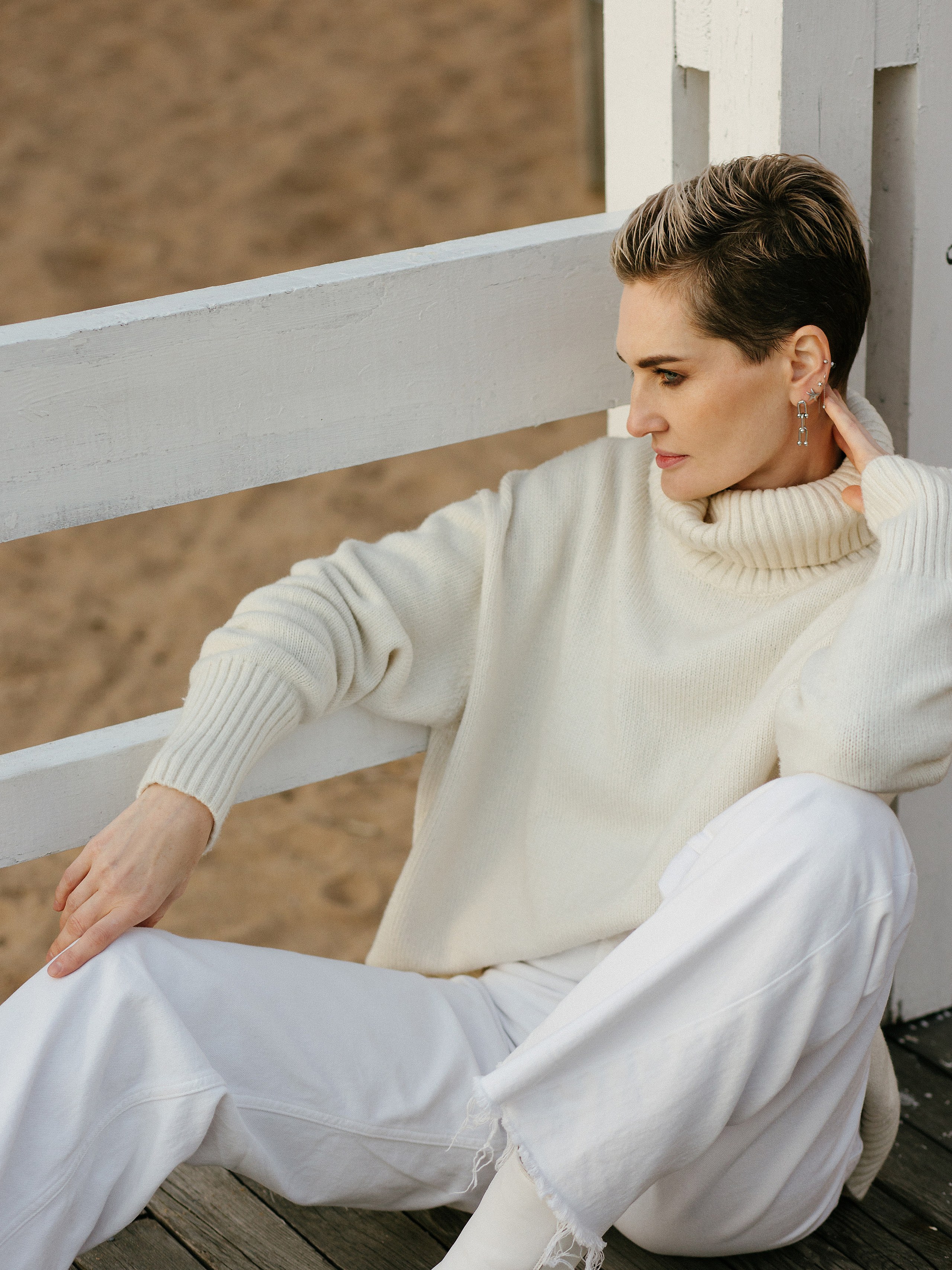 Ира на пляже. Контент фотограф в Санкт-Петербурге Елена Кегель