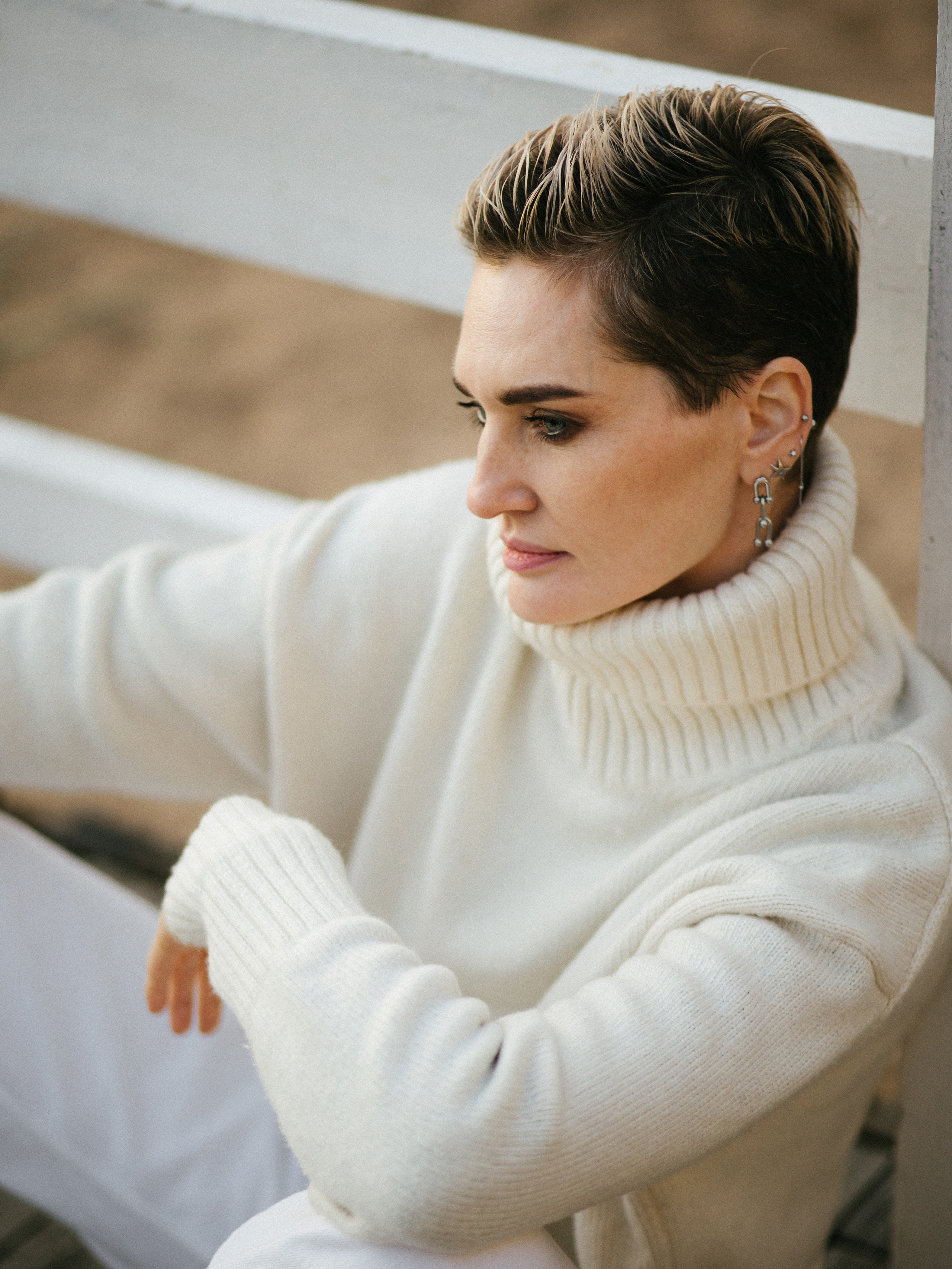 Ира на пляже. Контент фотограф в Санкт-Петербурге Елена Кегель