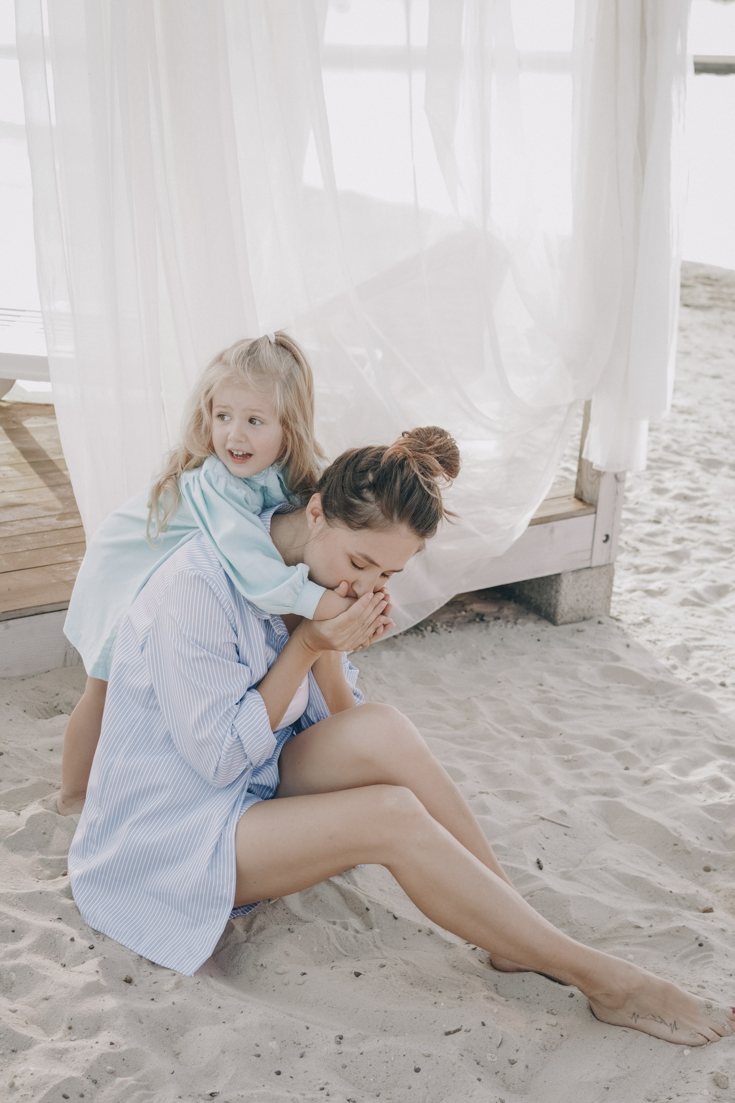 На пляже. Свадебный и семейный фотограф Афанасьева Анна в Кисловодске