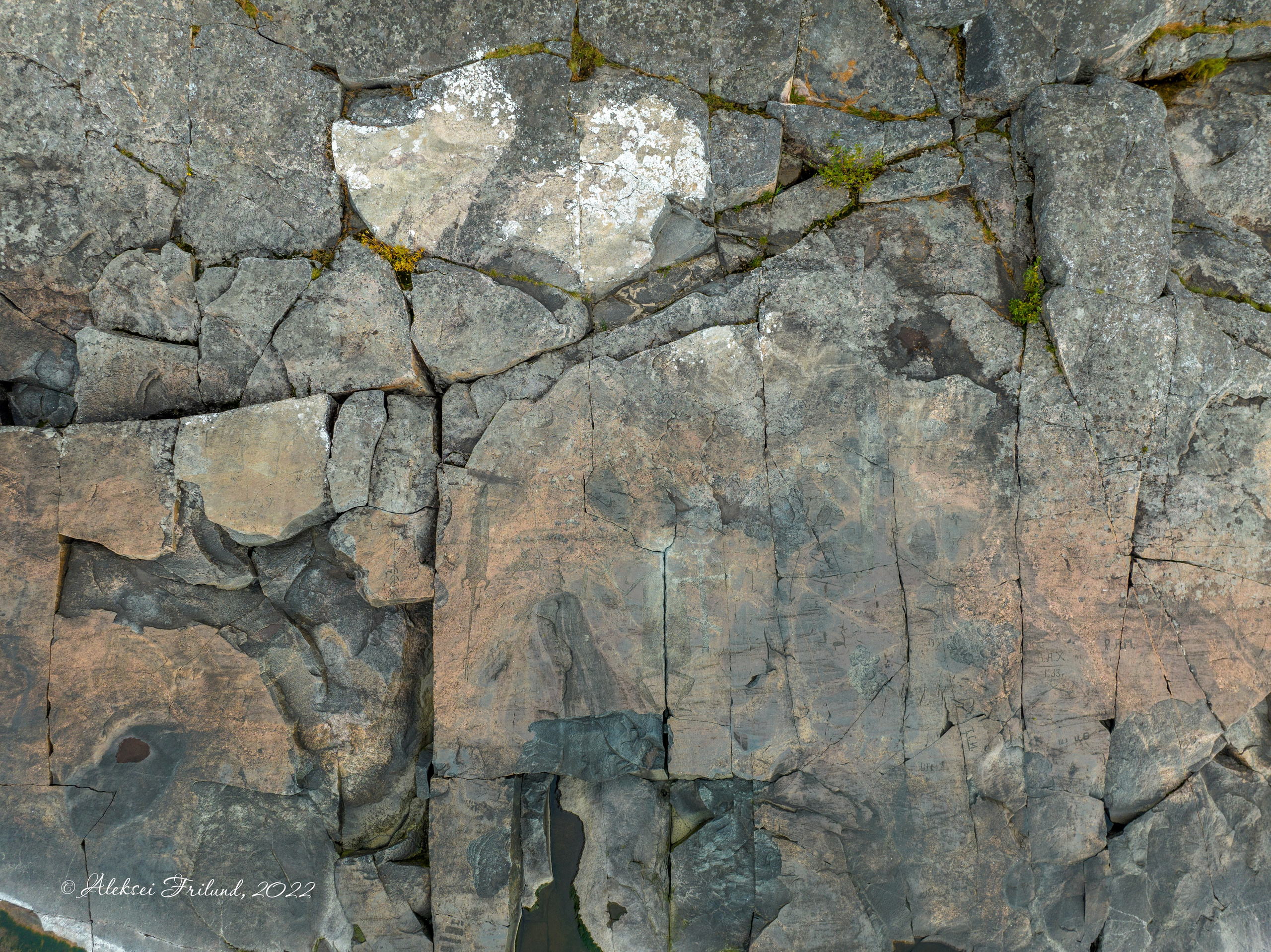 Бесов Нос (Онежские петроглифы). Аэросъемка. Фото и Видео в Карелии. Алексей Фрилунд
