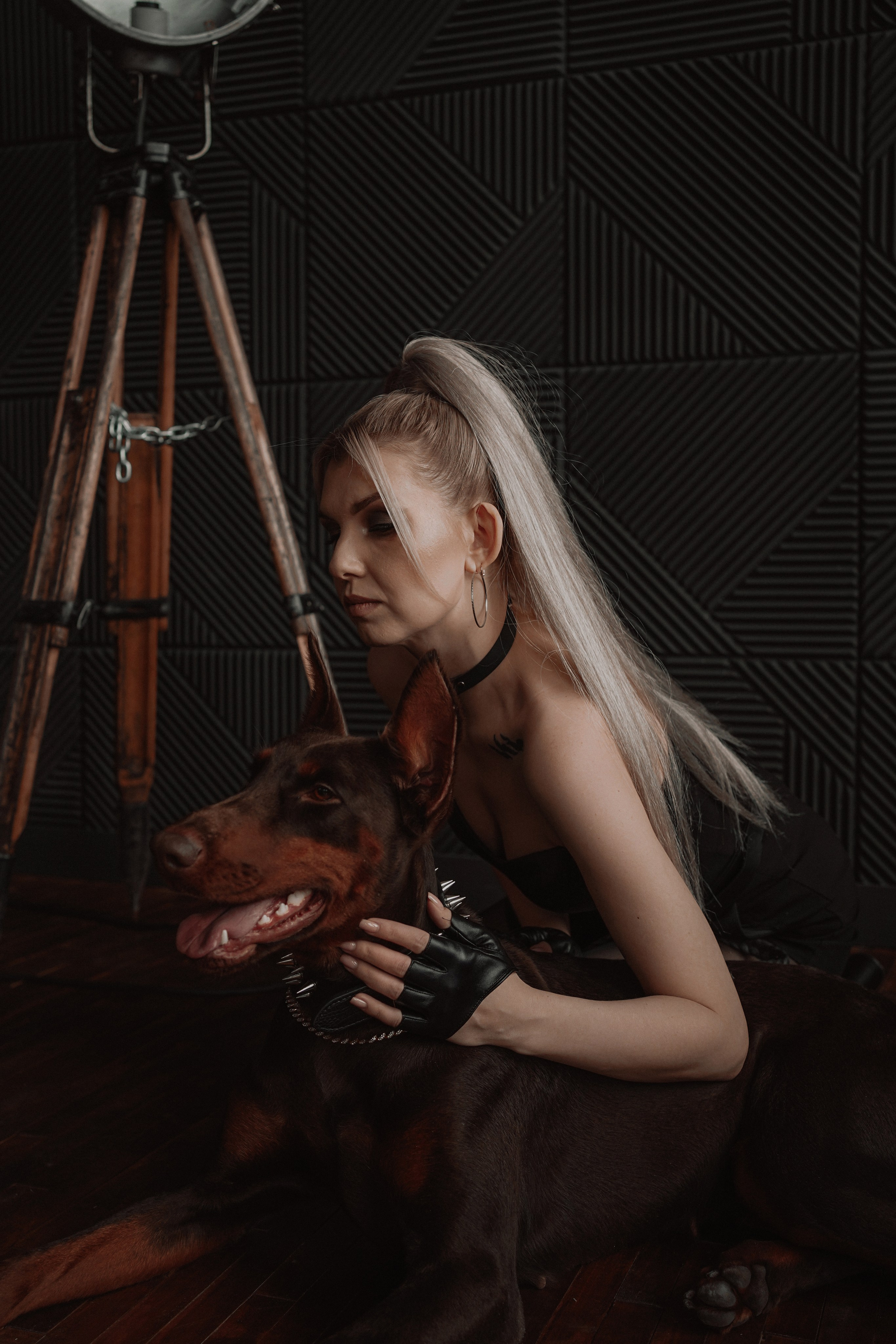 Фотосессия с собакой в Ростове-на-Дону. Женский фотограф Алёна Чёботова. Свадебный фотограф в Ростове-на-Дону. Таинство Крещения и Венчания, семейные фотосессии. Алёна Чёботова