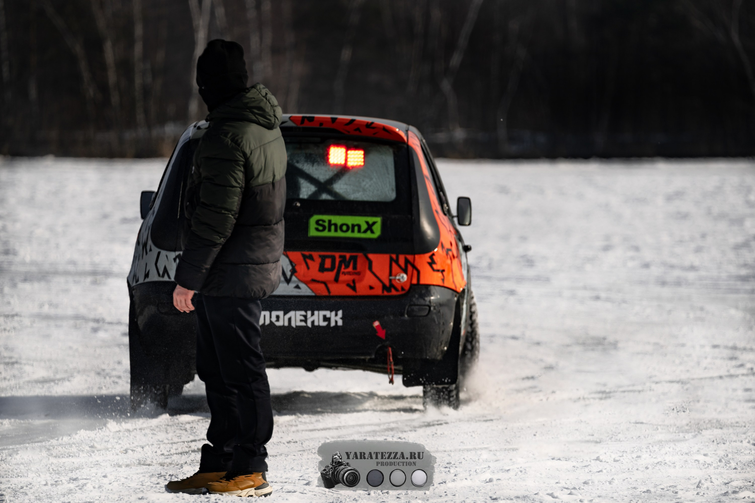 Тренировочный день на ледовой трассе. Yaratezza production