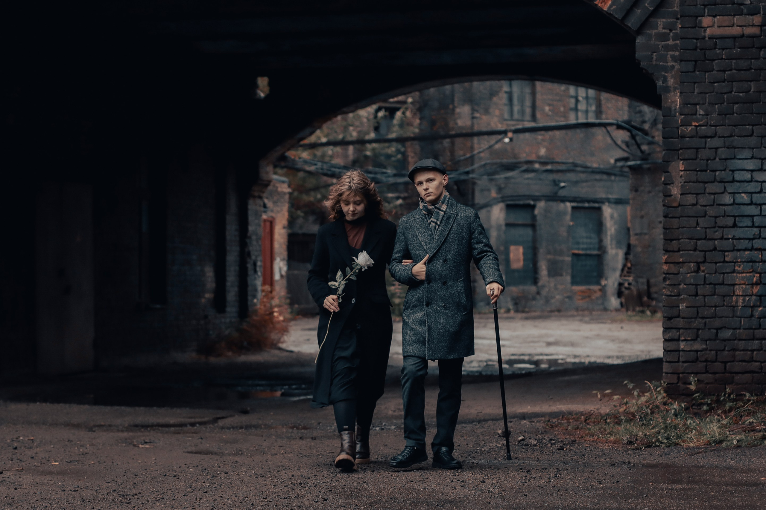 Съемка в стиле острых козырьков