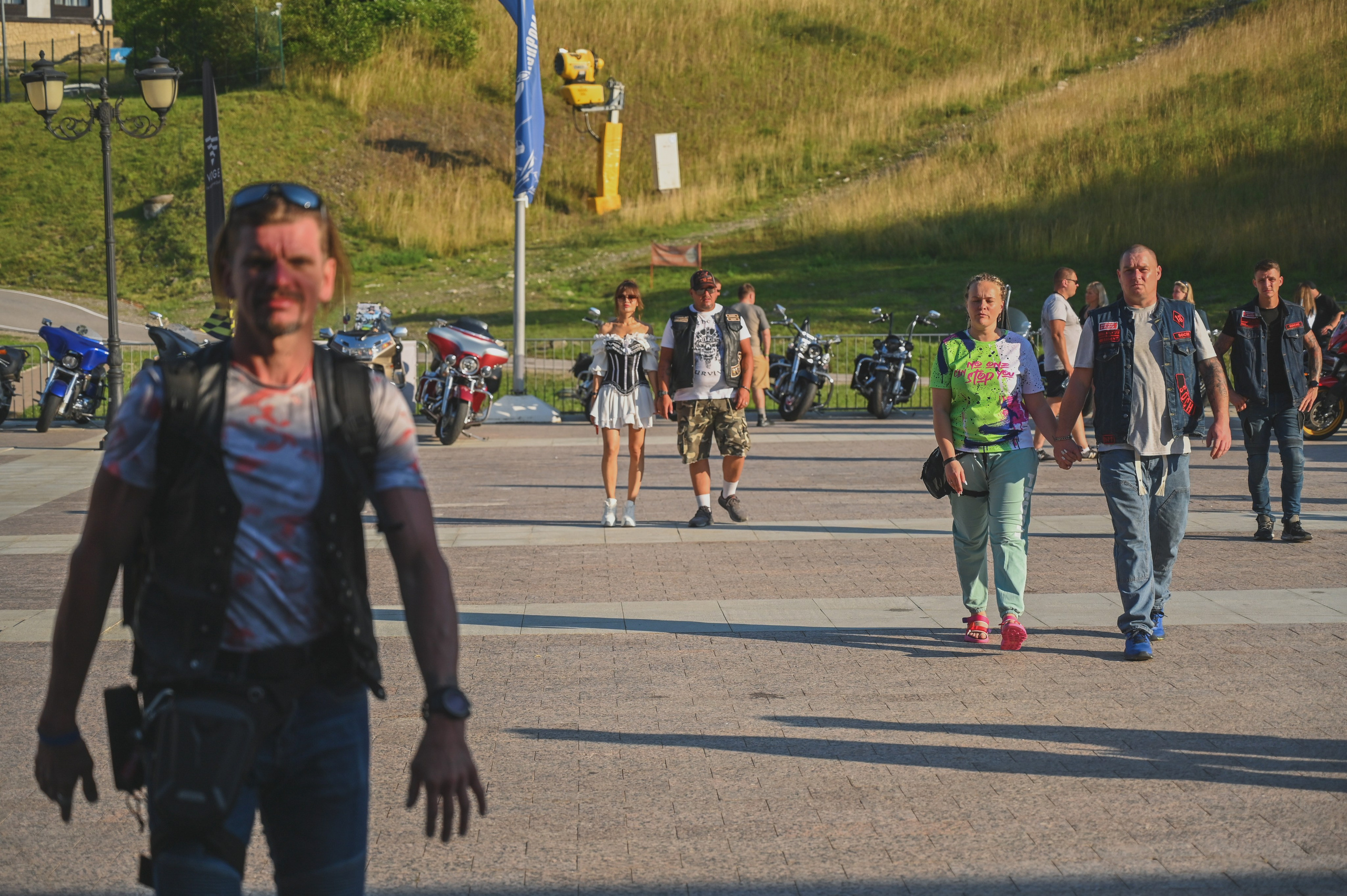 11- ый Ежегодный Байк Фестиваль " Медвежья МОТО ПОЛЯНА». Фотографирую счастливых людей в Сочи