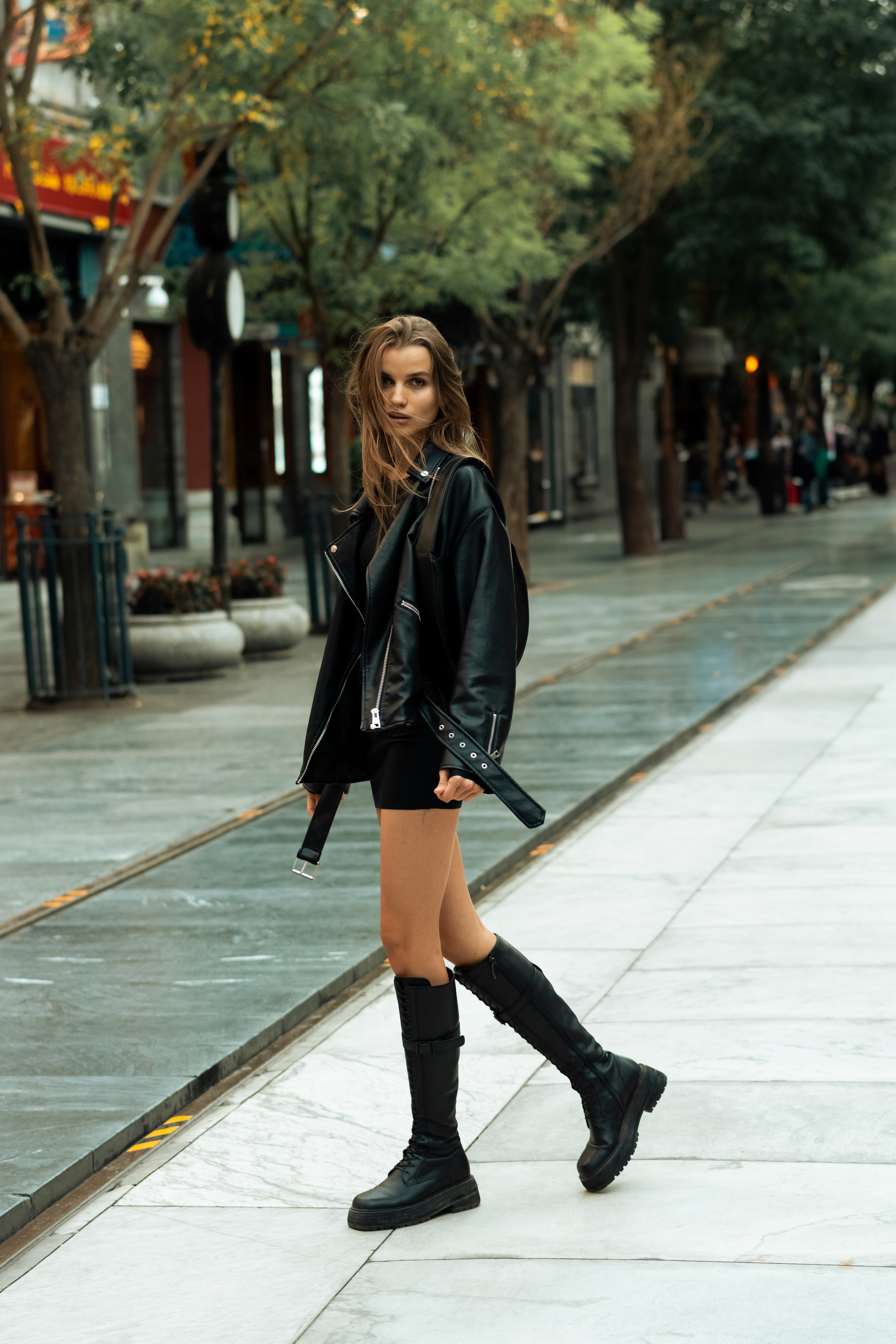 Photoshoot on Qianmen Street, Beijing