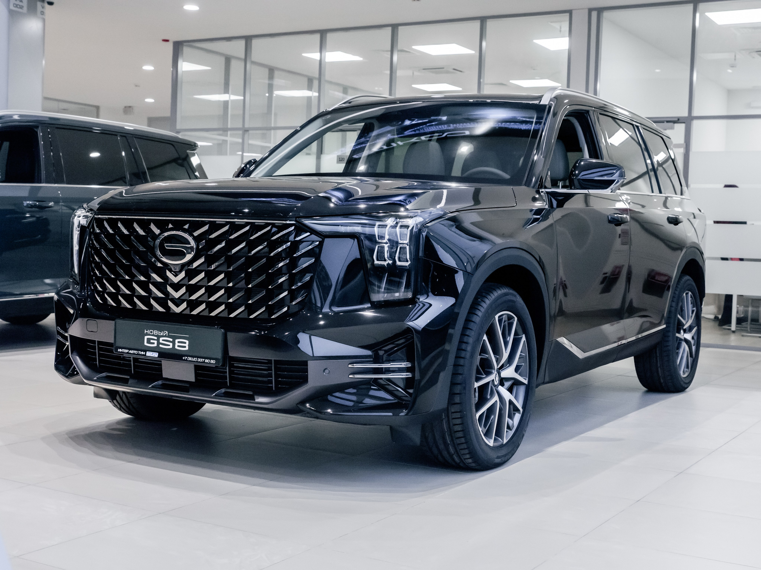 GAC GS8 BLACK ИАТ. Opasnophoto.com