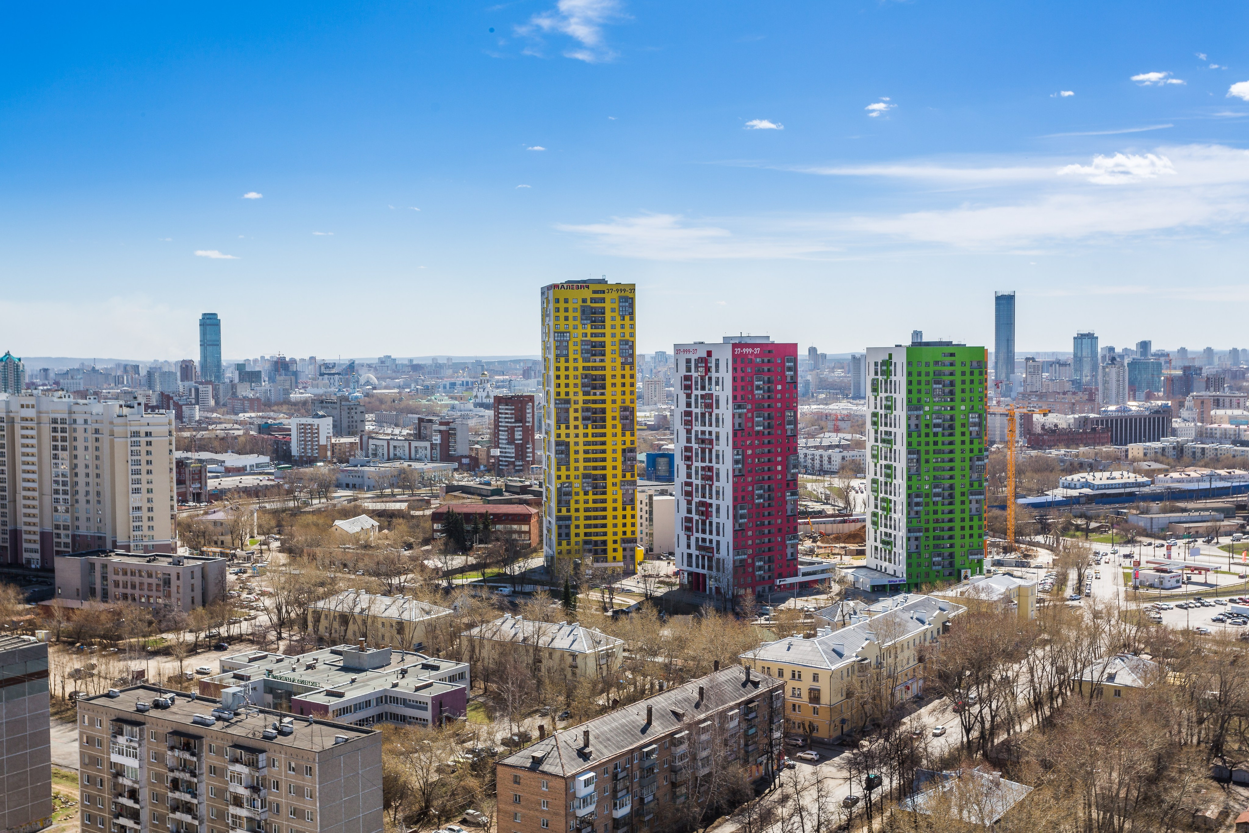 Жилой комплекс Малевич. Фотограф Алексей Зарецкий