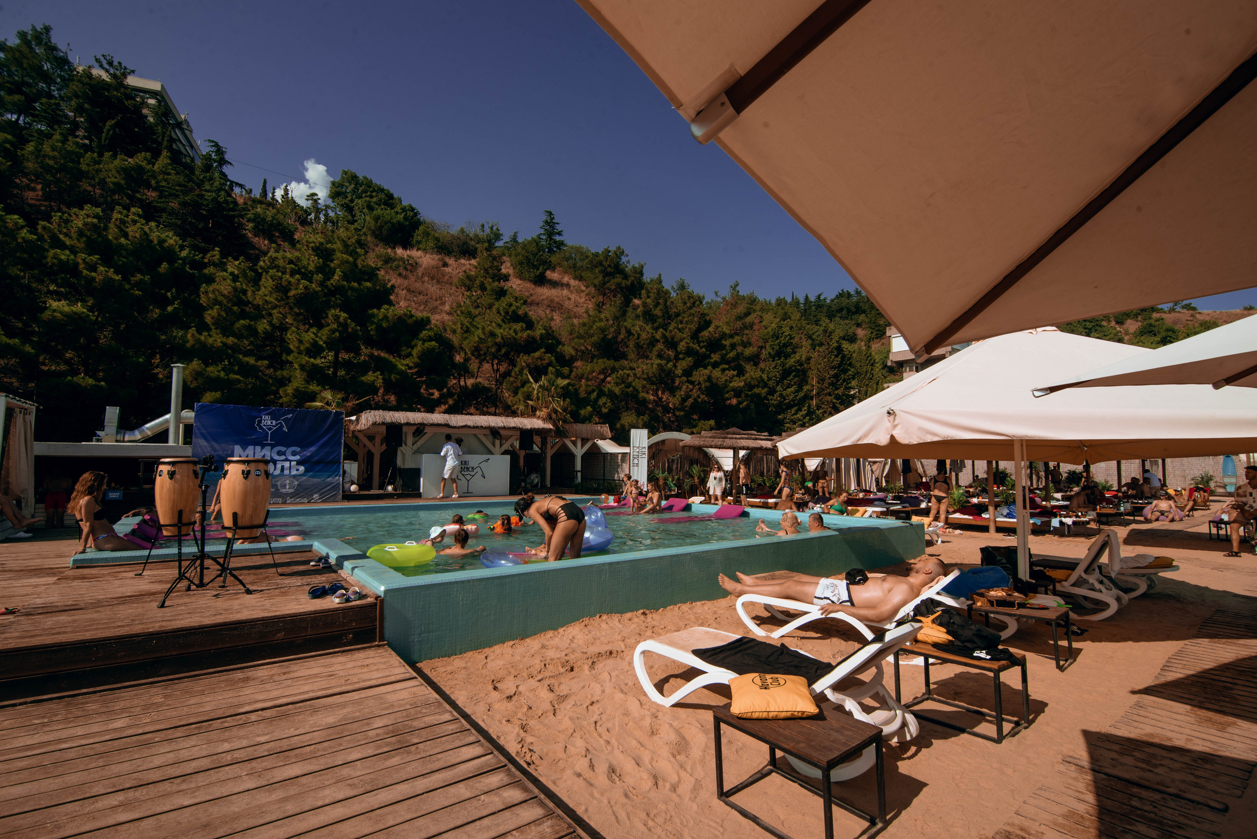 Kiki Beach. Конкурс красоты. Фотограф Москва Александра Клименко