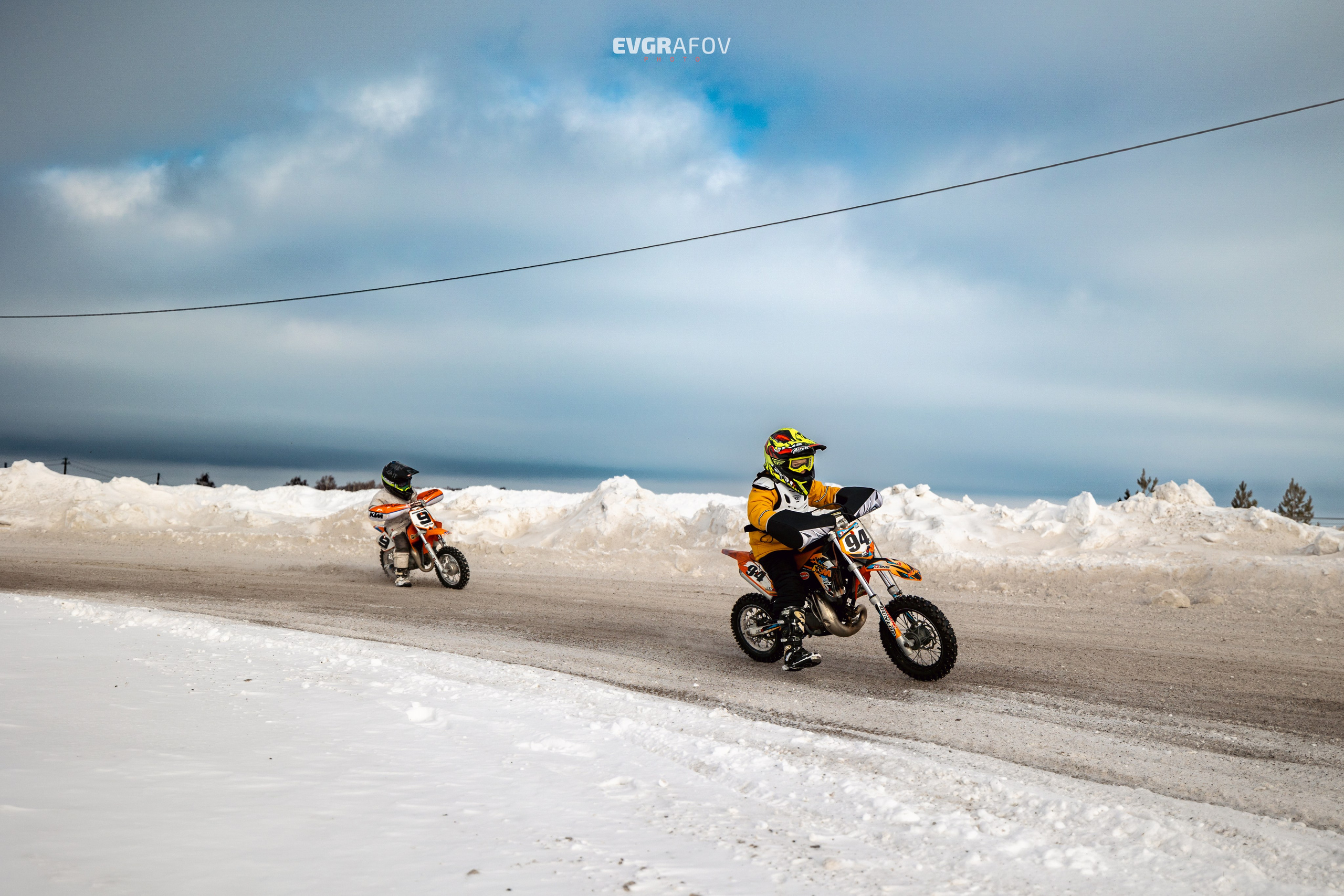 Открытый кубок Республики Татарстан по мотокроссу 3 этап. 4 февраля 2024 г. Фотограф Евграфов Александр