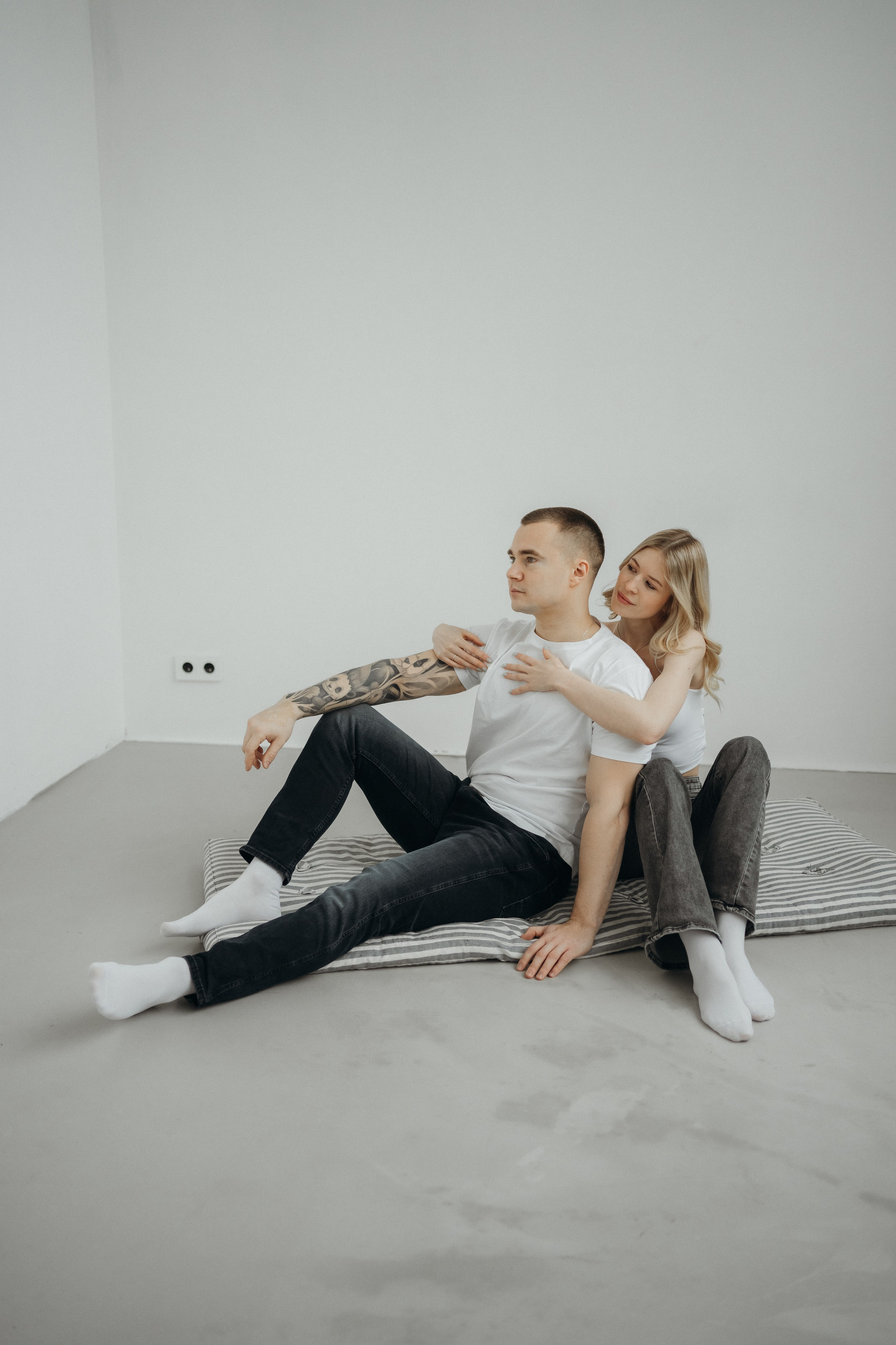 Парная фотосессия в студии в Архангельске. Портретный и свадебный фотограф в Архангельске Елизавета Стрекаловская