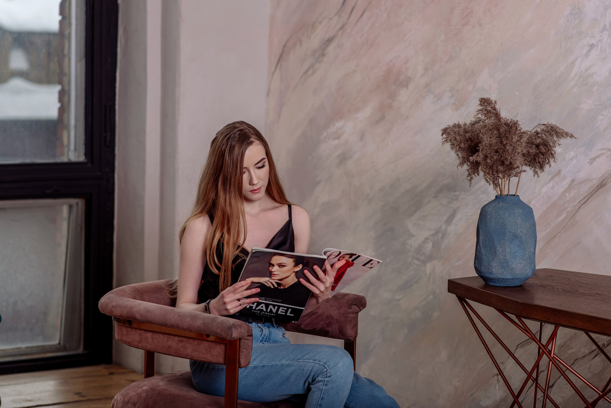 Студийная съёмка. Анастасия Русяева — профессиональный фотограф в Москве