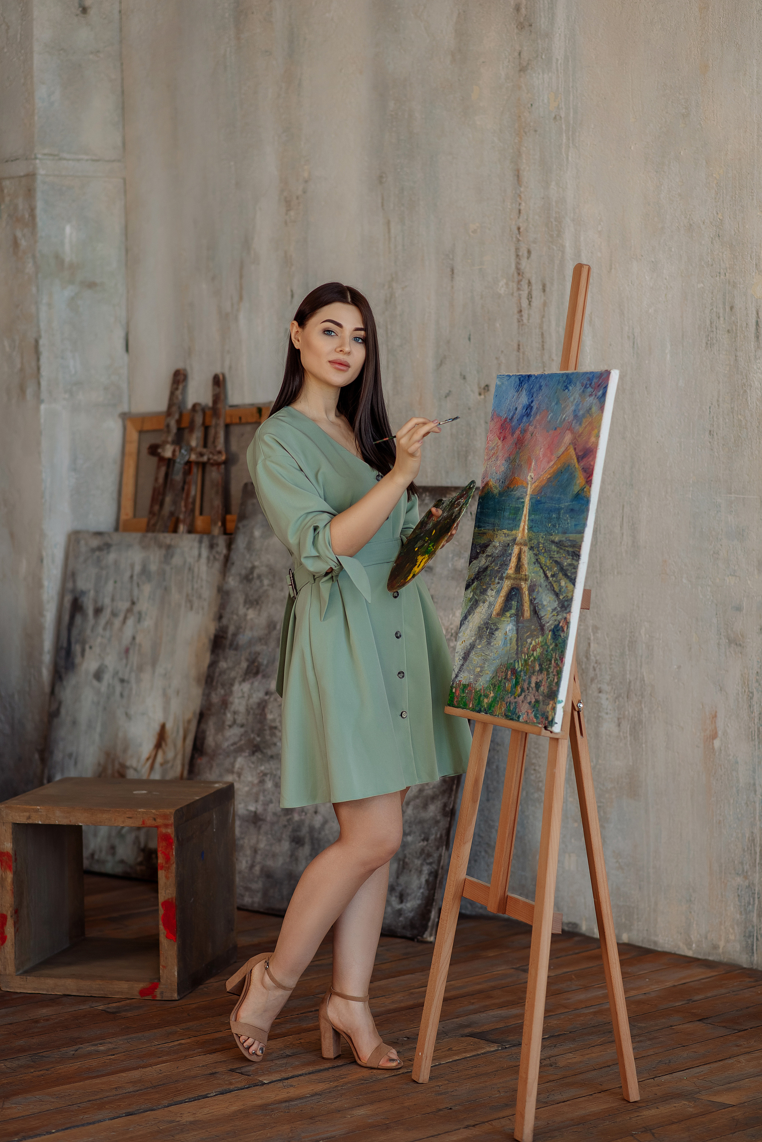 Студийная съёмка. Анастасия Русяева — профессиональный фотограф в Москве