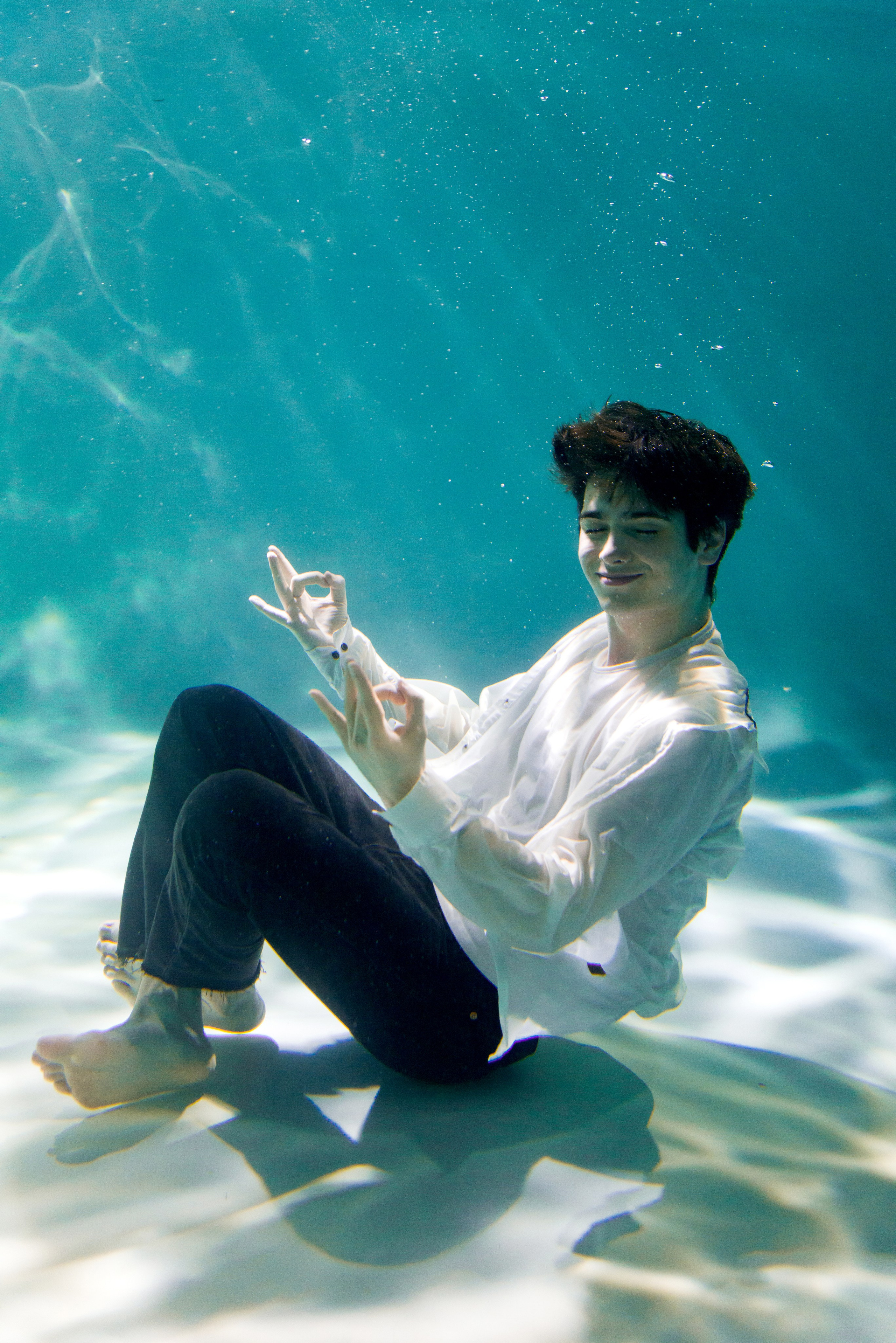 Под водой. Фотограф и дизайнер в Москве Екатерина Лобачева