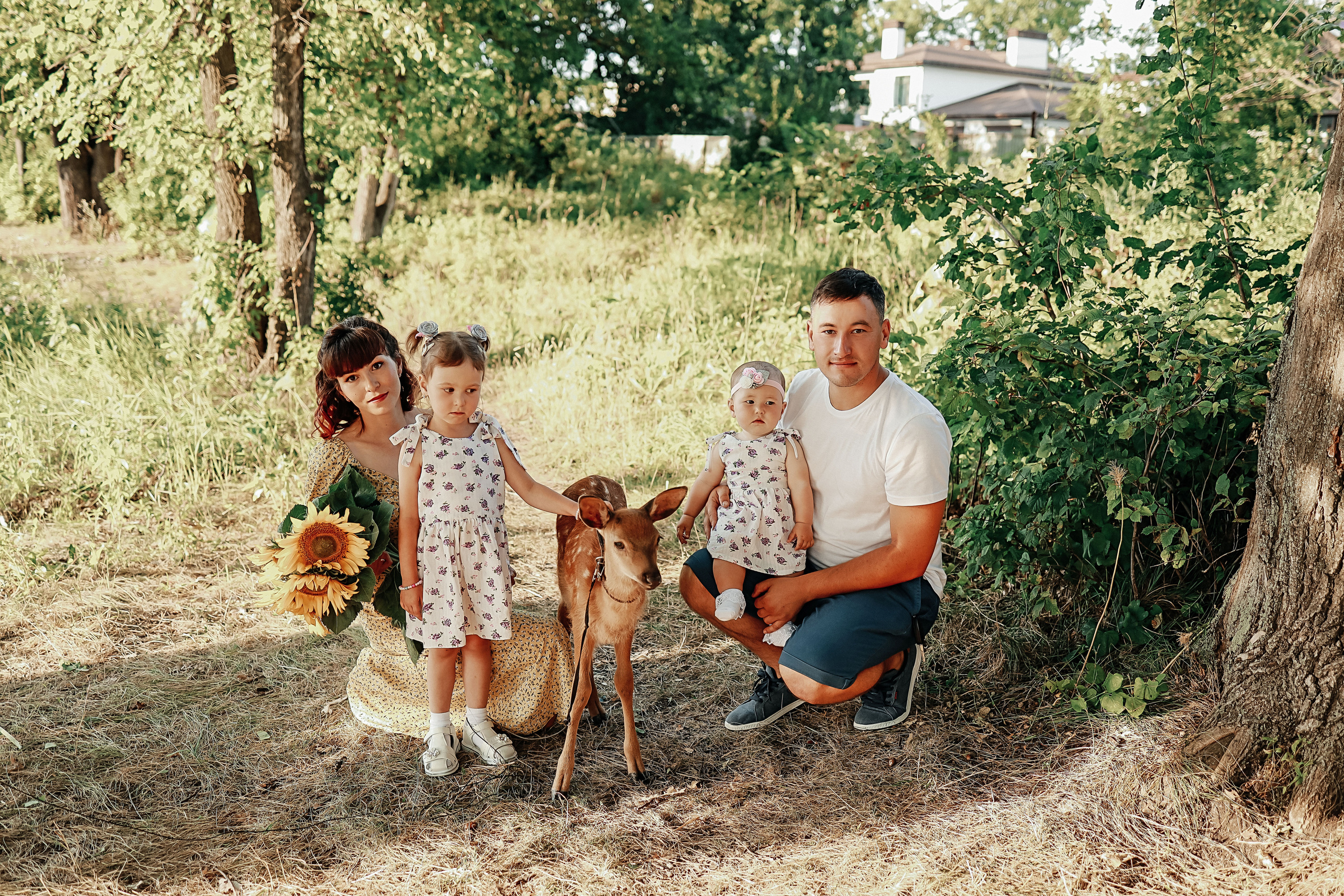 Семейная съемка и фотосессия с Бэмби. Иванова Ирина Свадебный и семейный фотограф г. Уфа