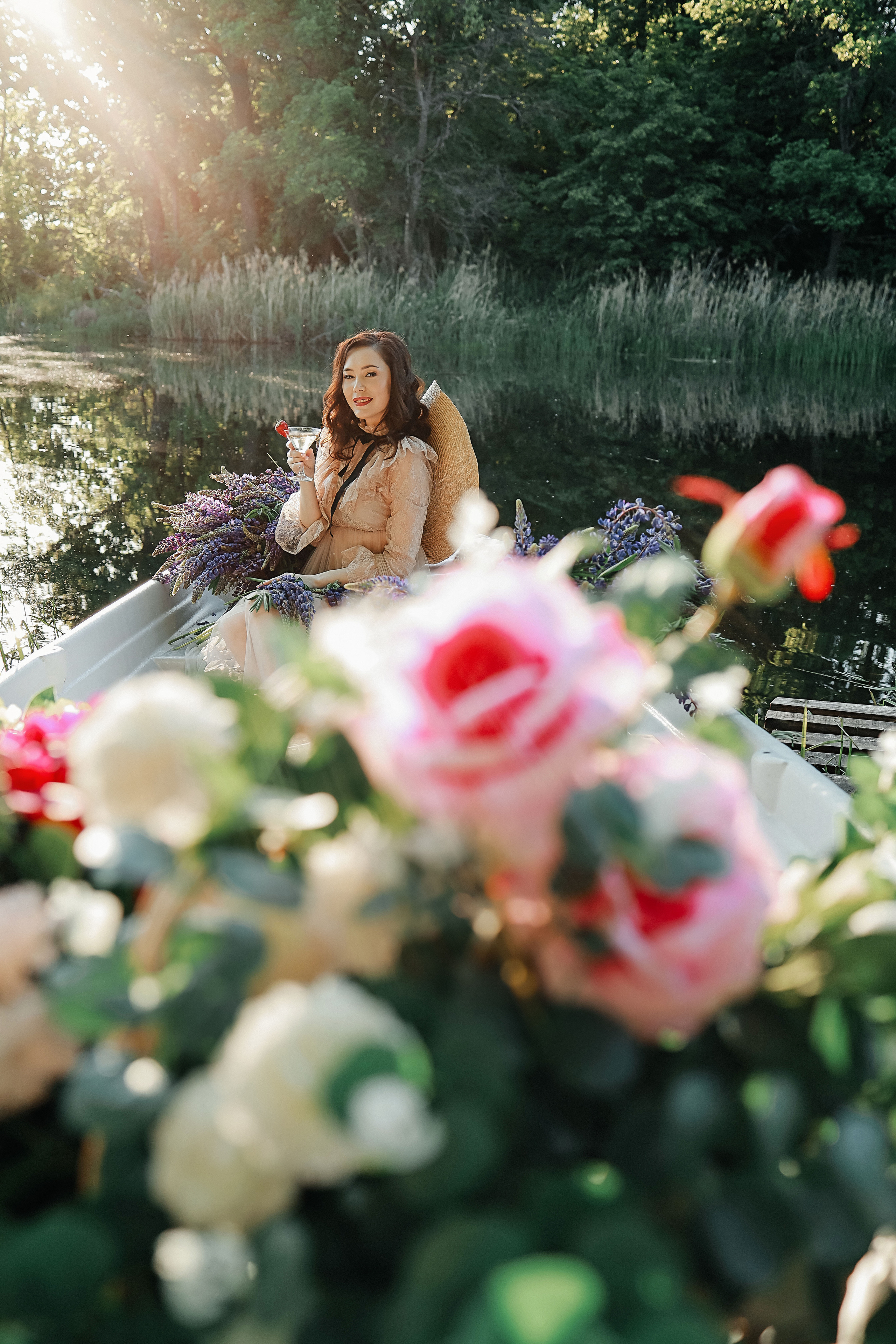 Фотосессия на лодочке. Иванова Ирина Свадебный и семейный фотограф г. Уфа