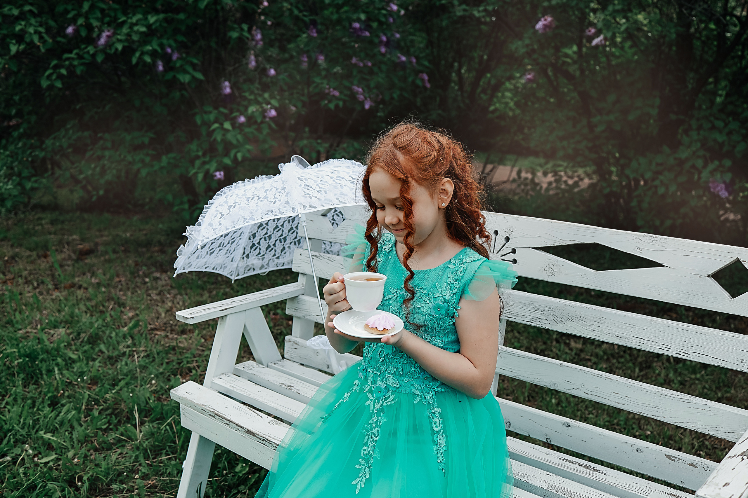 Фотосессия девочек в Ботаническом саду. Иванова Ирина Свадебный и семейный фотограф г. Уфа