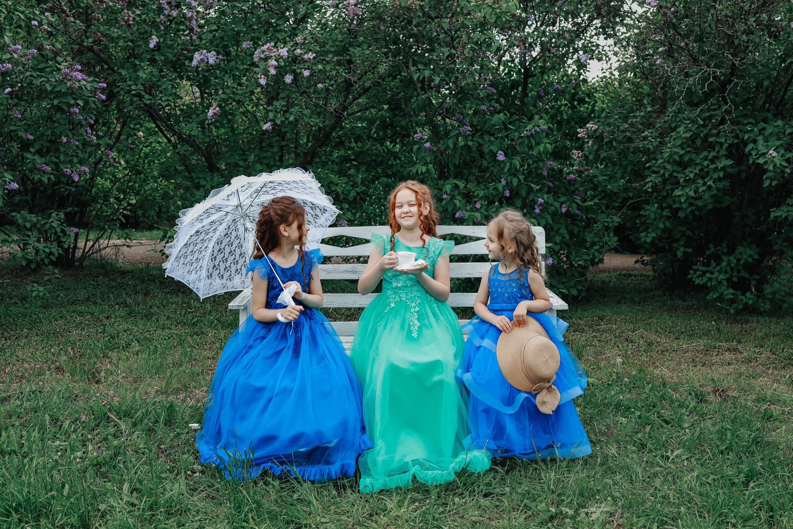 Фотосессия девочек в Ботаническом саду. Иванова Ирина Свадебный и семейный фотограф г. Уфа