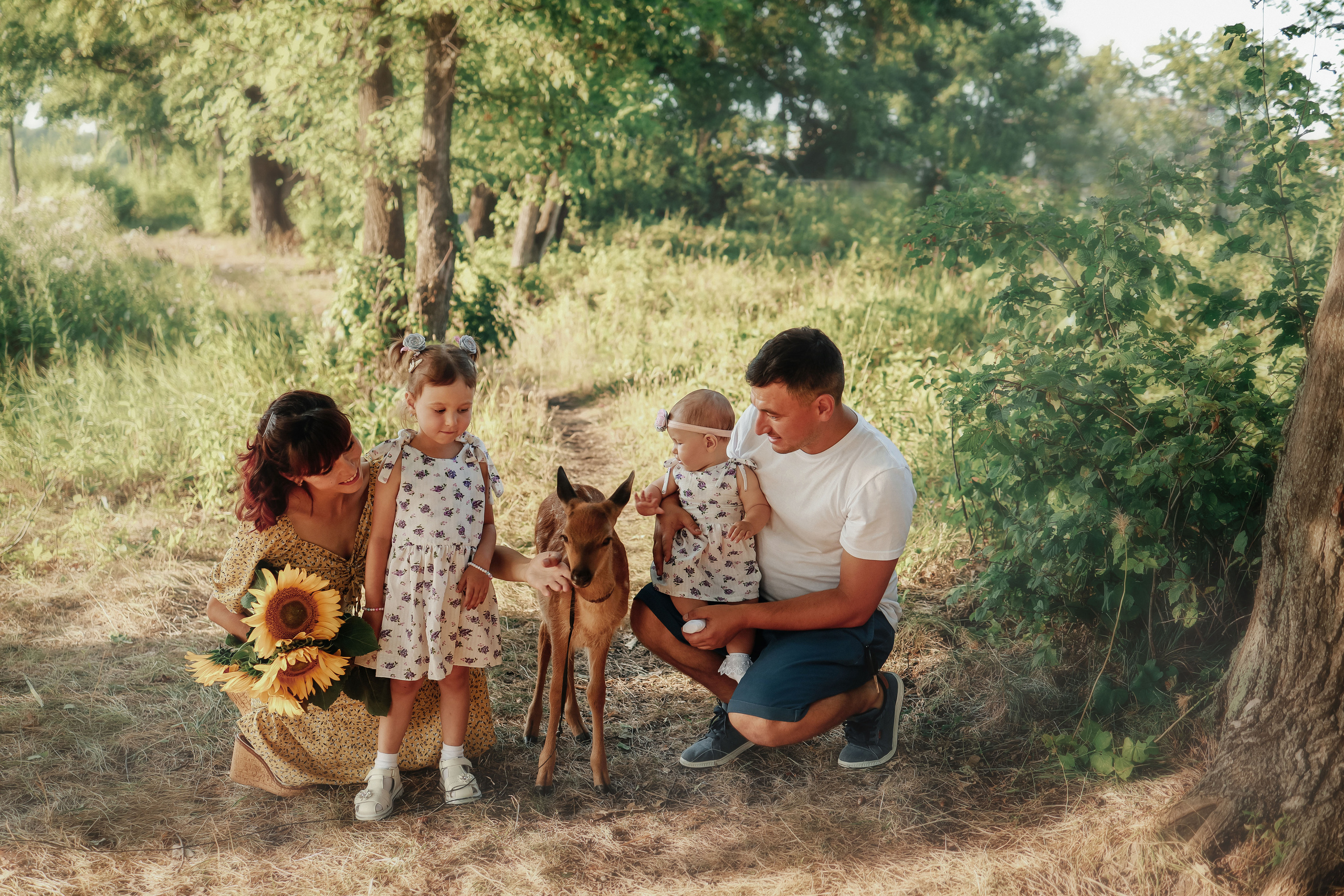 Семейная съемка и фотосессия с Бэмби. Иванова Ирина Свадебный и семейный фотограф г. Уфа