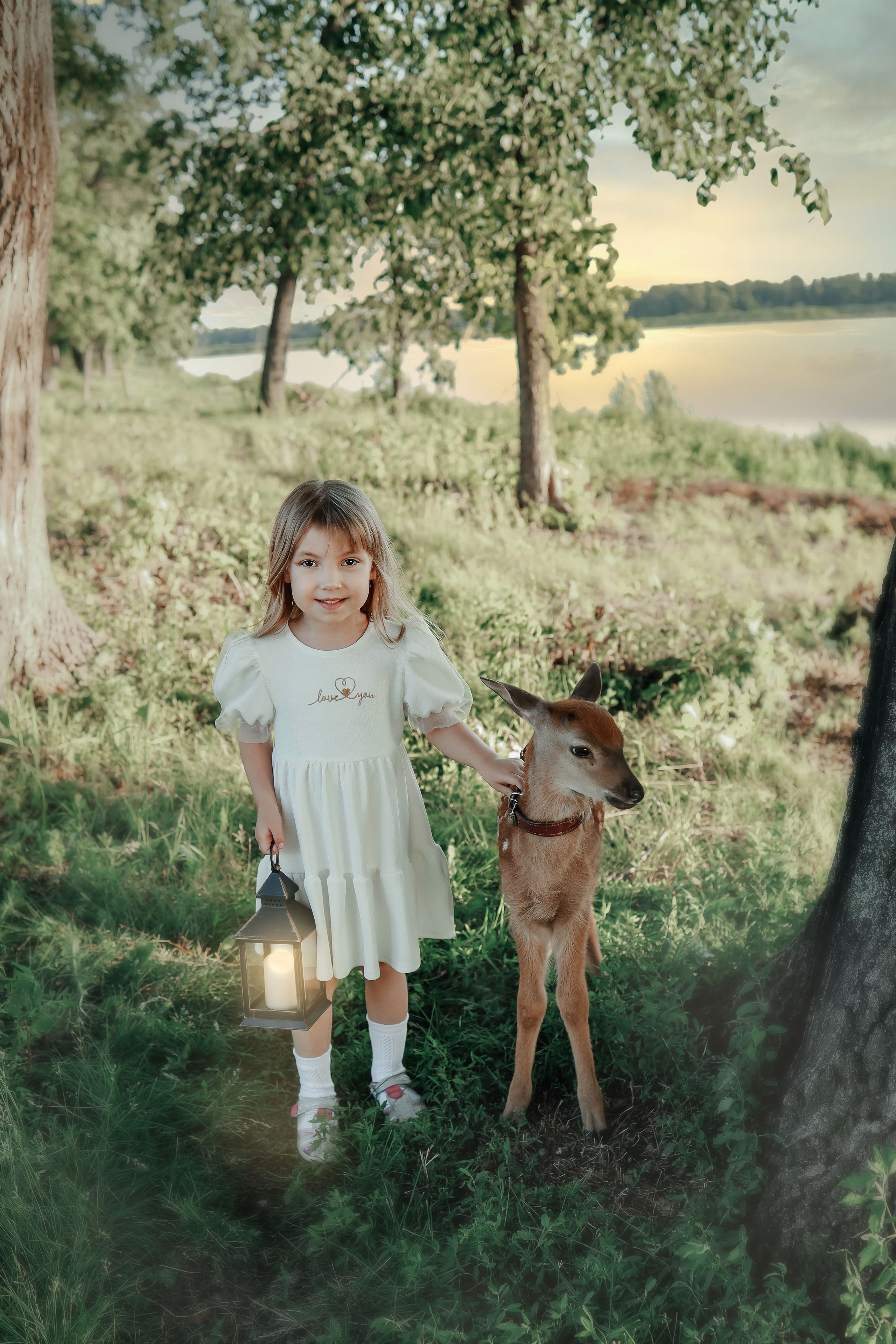 Фотосессия с оленем. Иванова Ирина Свадебный и семейный фотограф г. Уфа