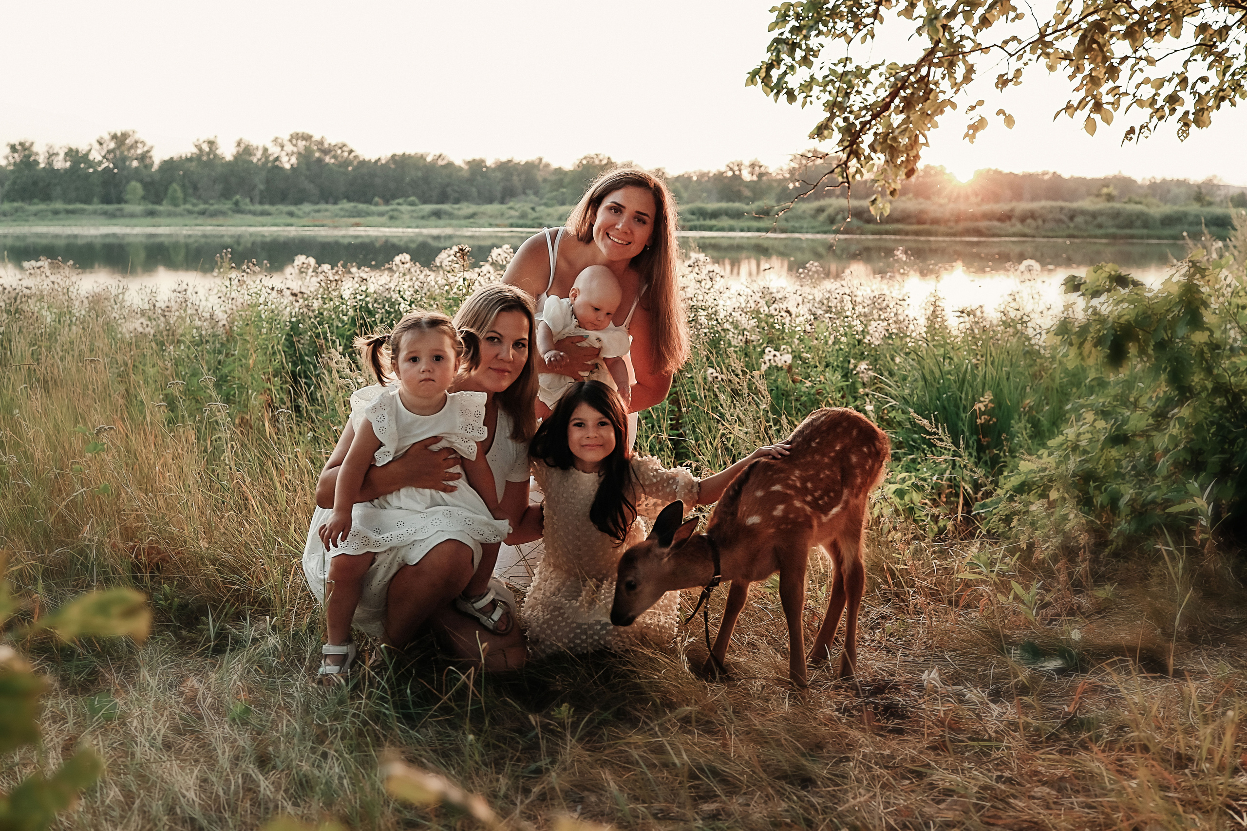 Фотосессия с оленем. Иванова Ирина Свадебный и семейный фотограф г. Уфа