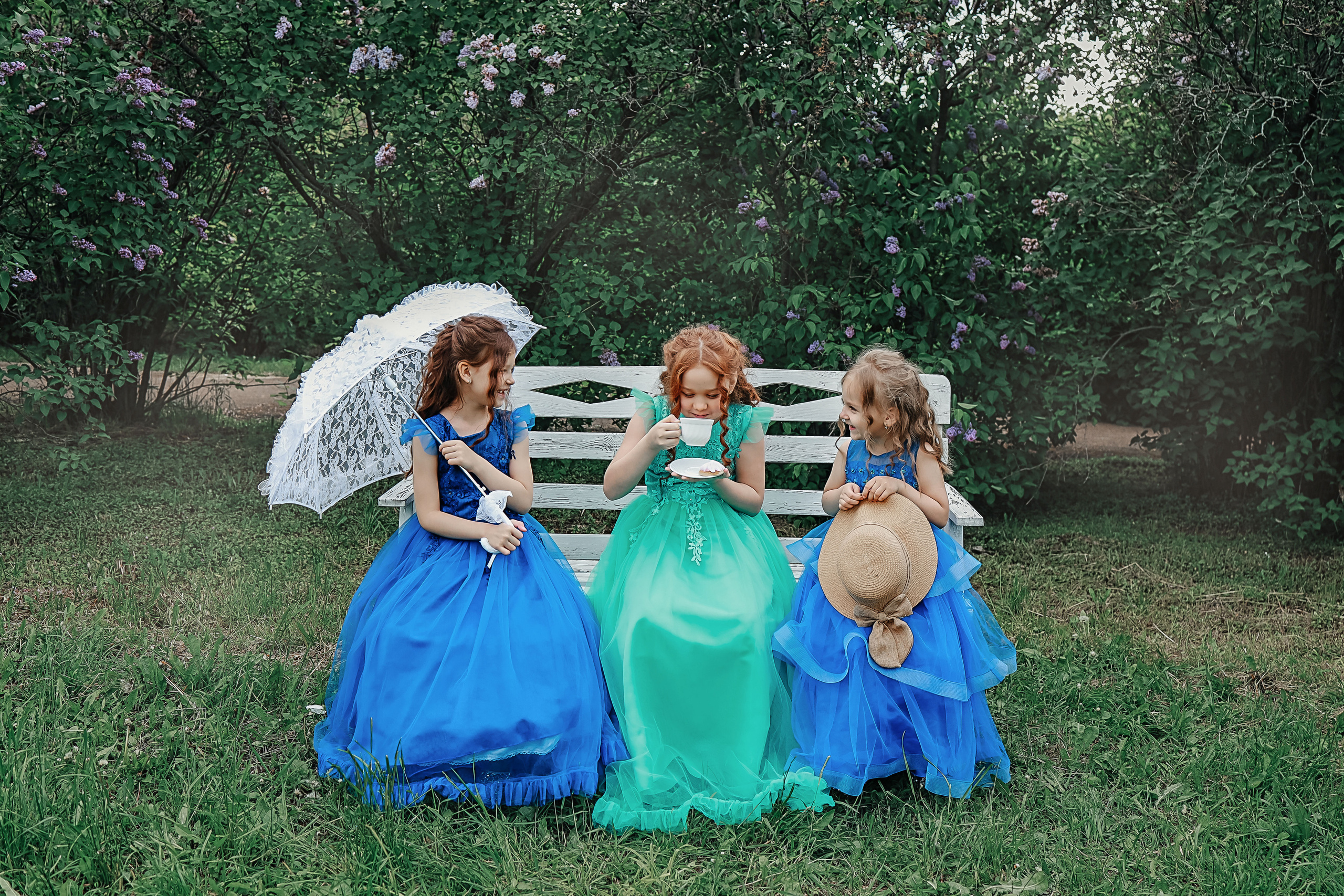 Фотосессия девочек в Ботаническом саду. Иванова Ирина Свадебный и семейный фотограф г. Уфа