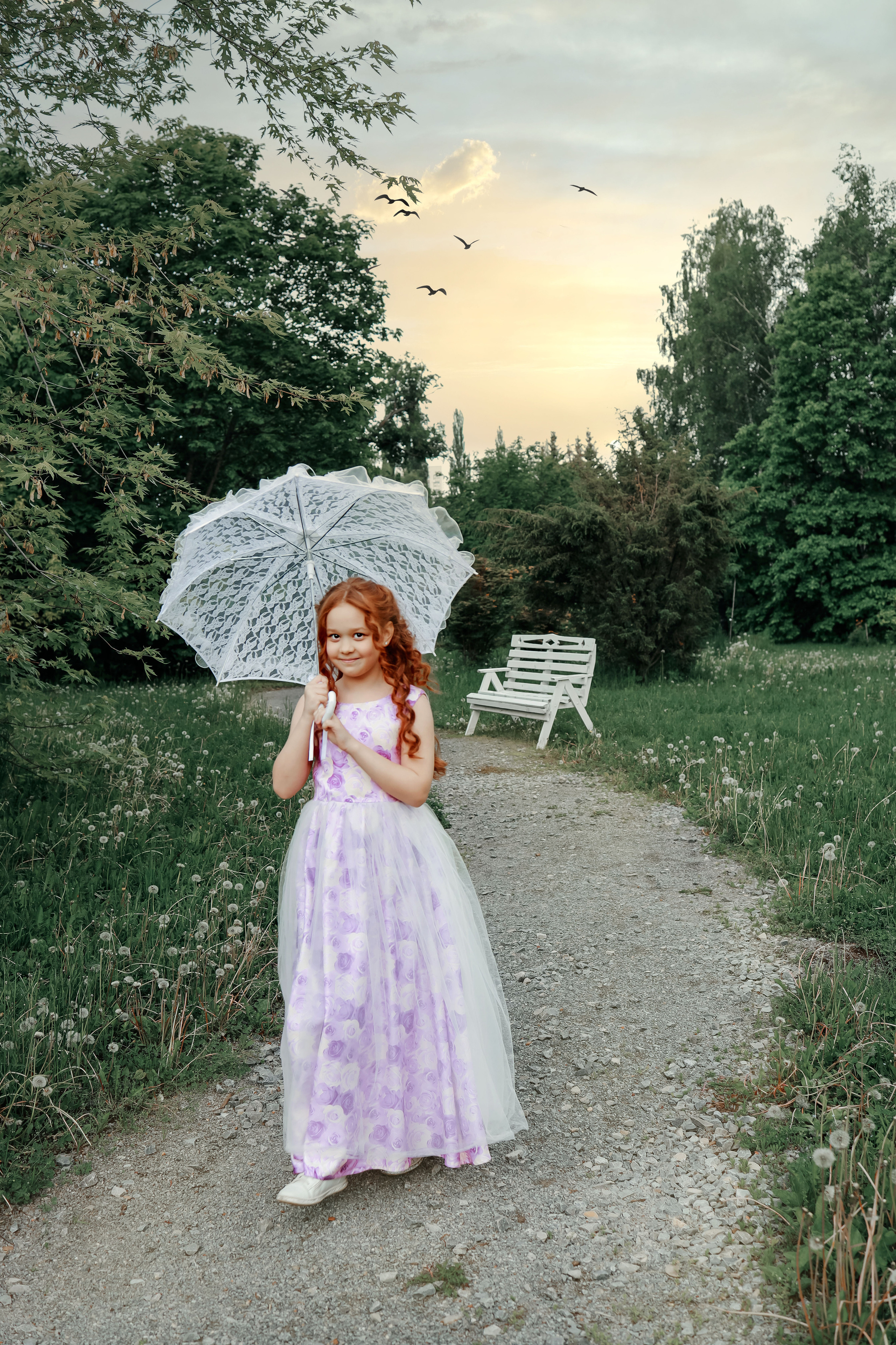 Фотосессия девочек в Ботаническом саду. Иванова Ирина Свадебный и семейный фотограф г. Уфа