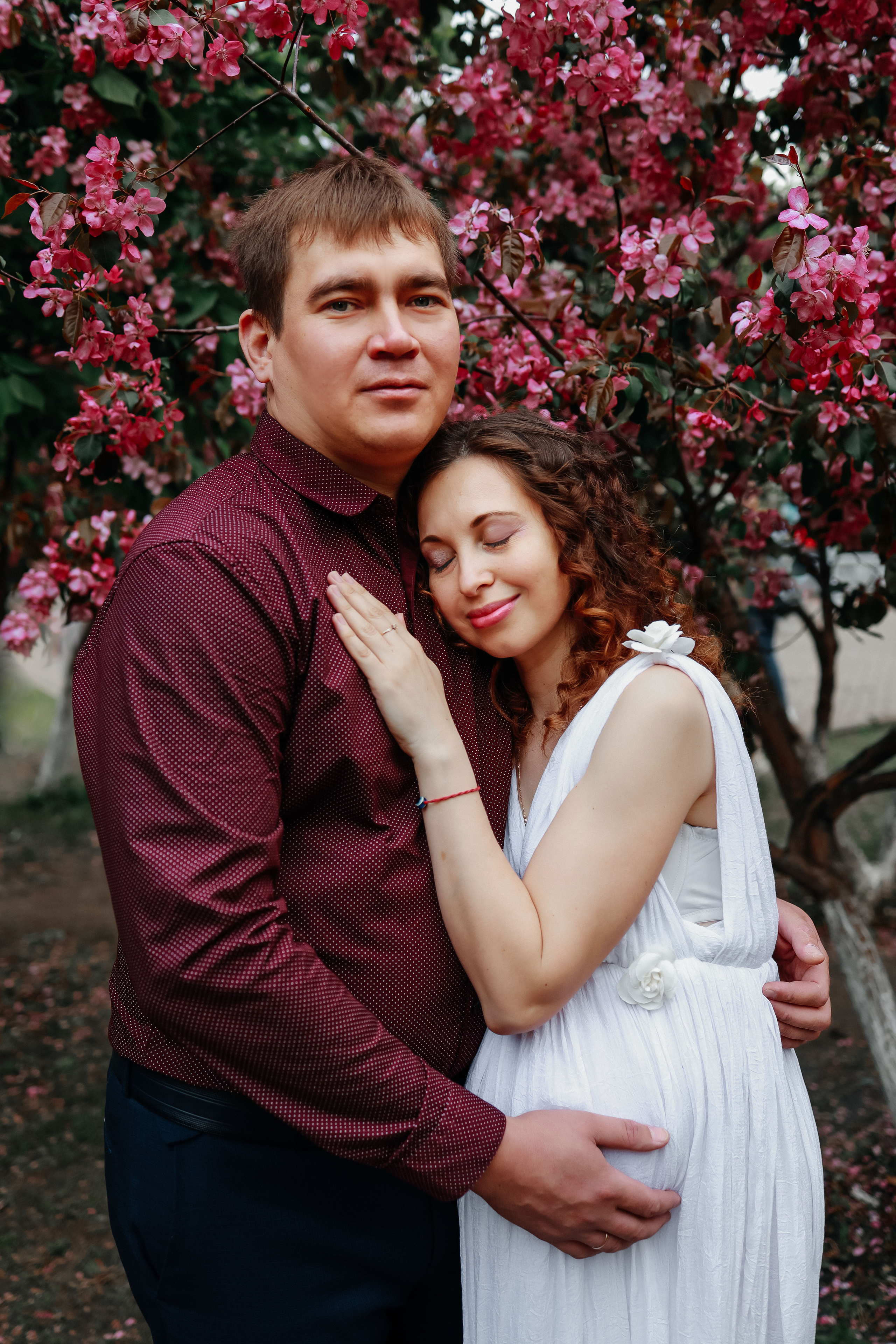 Фотосессия в сакуре. Иванова Ирина Свадебный и семейный фотограф г. Уфа