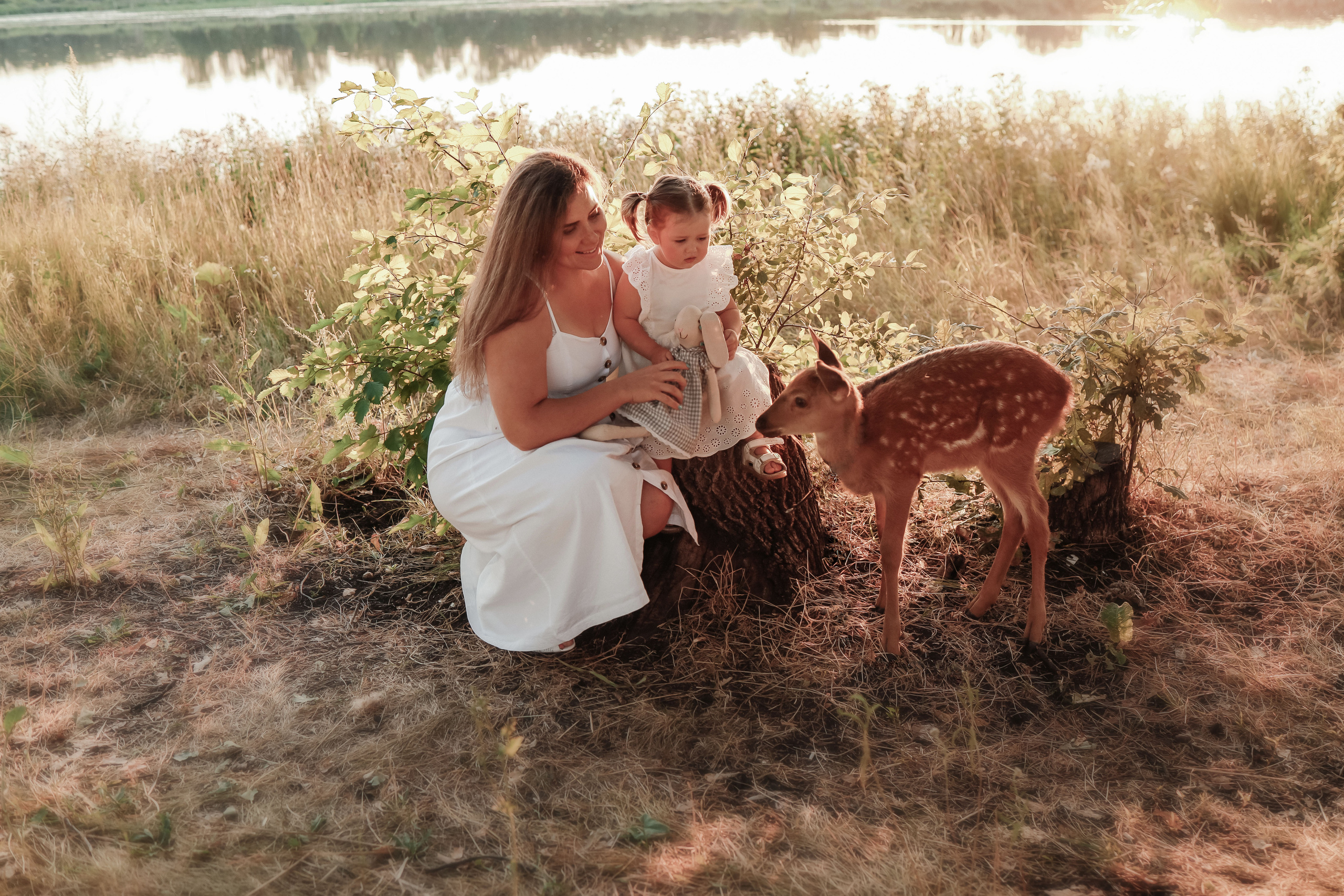 Фотосессия с оленем. Иванова Ирина Свадебный и семейный фотограф г. Уфа