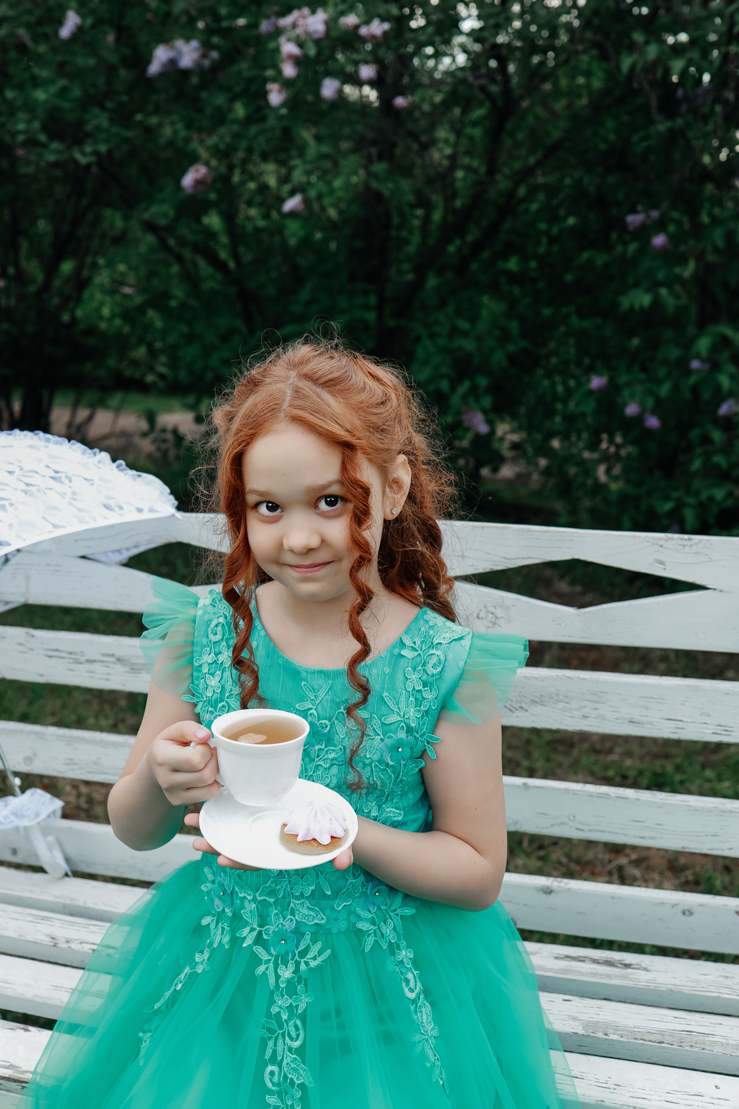 Фотосессия девочек в Ботаническом саду. Иванова Ирина Свадебный и семейный фотограф г. Уфа