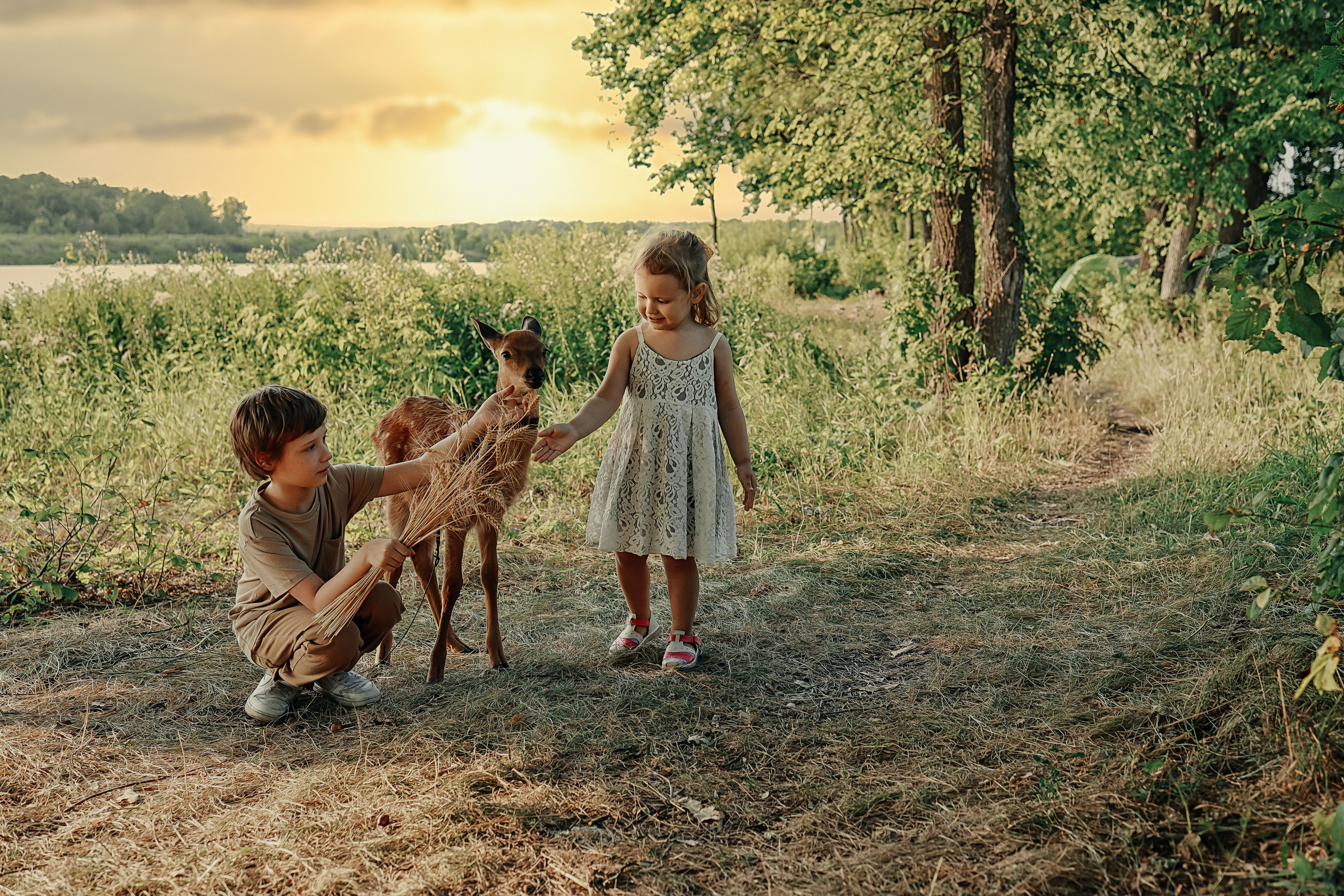Фотосессия с оленем!. Иванова Ирина Свадебный и семейный фотограф г. Уфа